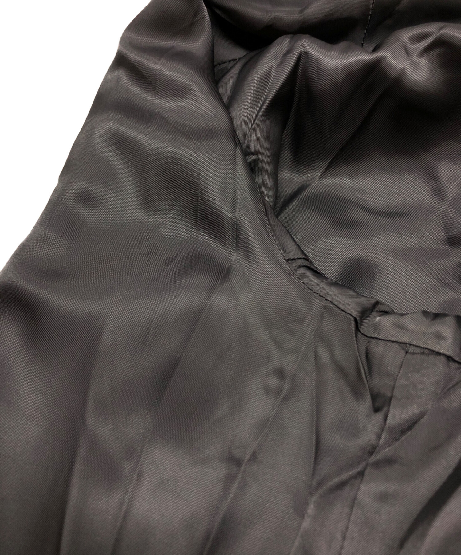 中古・古着通販】SACRA (サクラ) ベルスリーブコート グレー サイズ:38