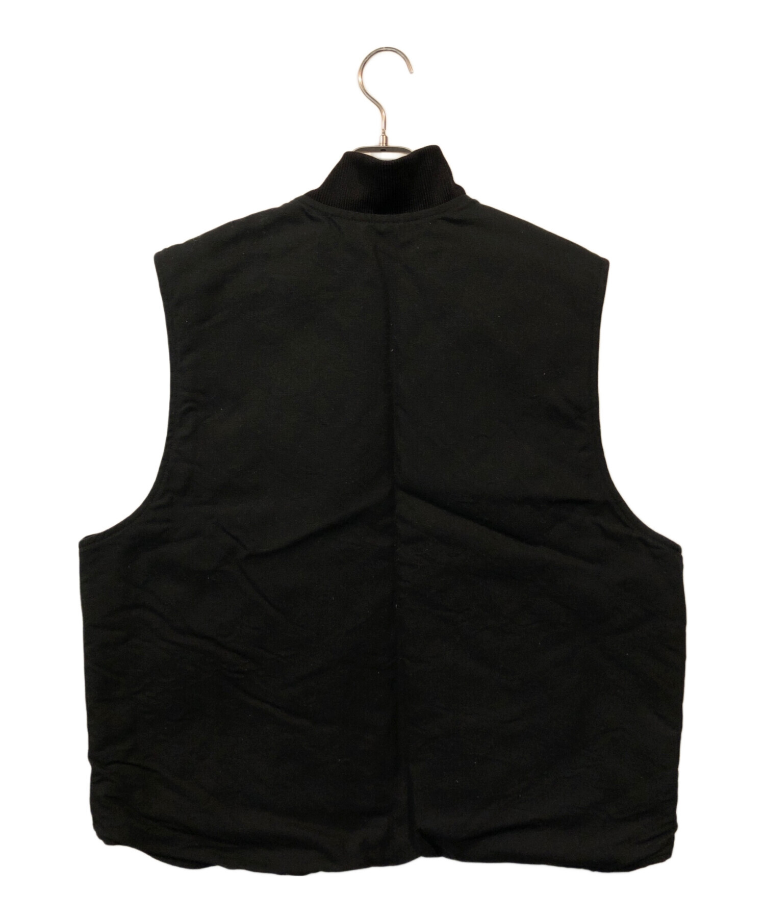 ✨❒Carhartt ブラック ダックベスト黒【USED美品】 中古・古着通販】CarHartt (カーハート) DUCK VEST ARCTIC QUILT LINED