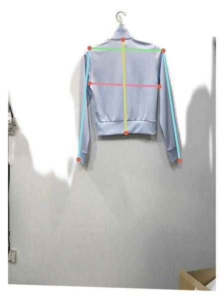中古・古着通販】courreges (クレージュ) INTERLOCK TRACKSUIT JACKET