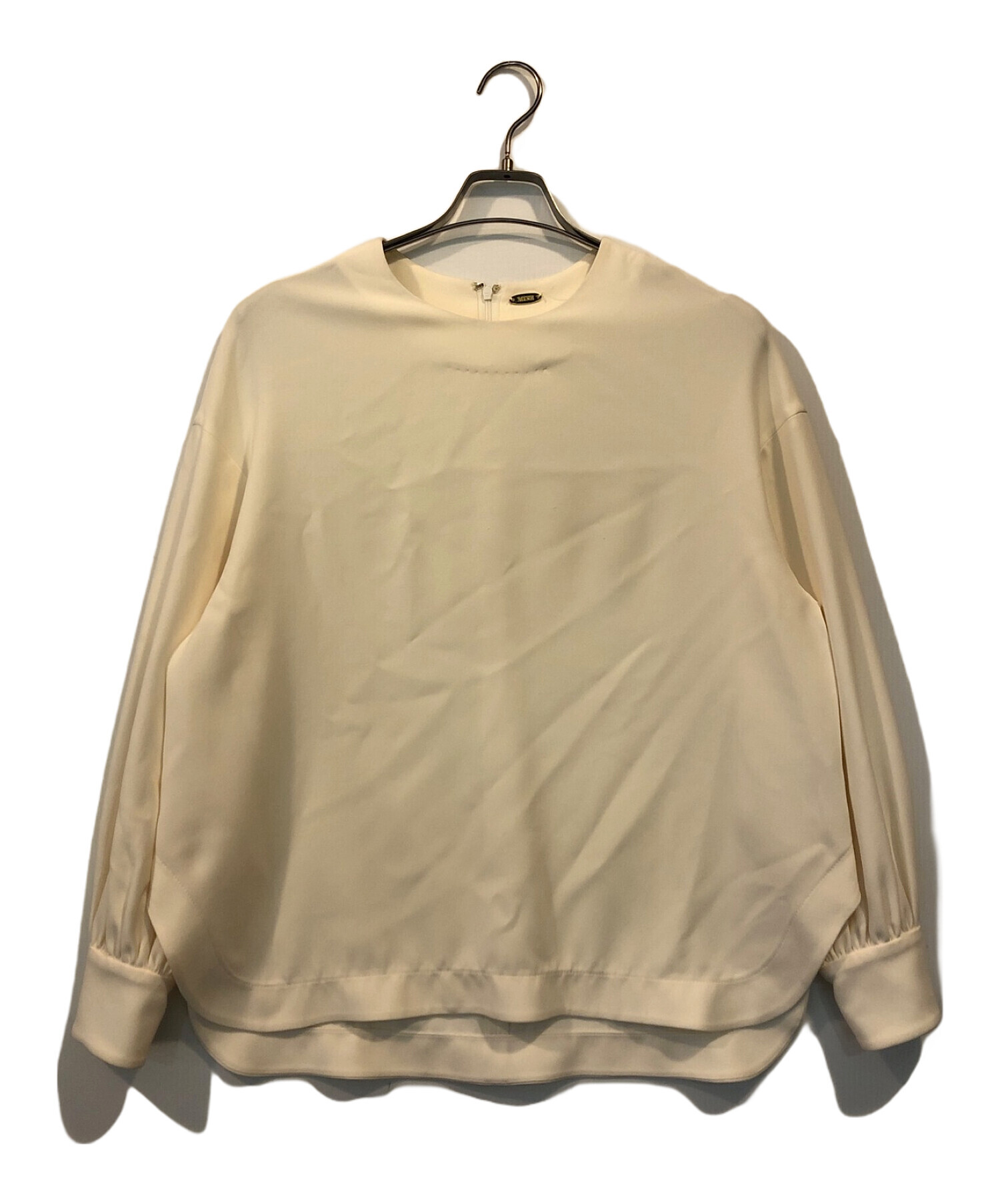 MUSE ドゥーズィエムクラス トリアセジョーゼットオーバーブラウス