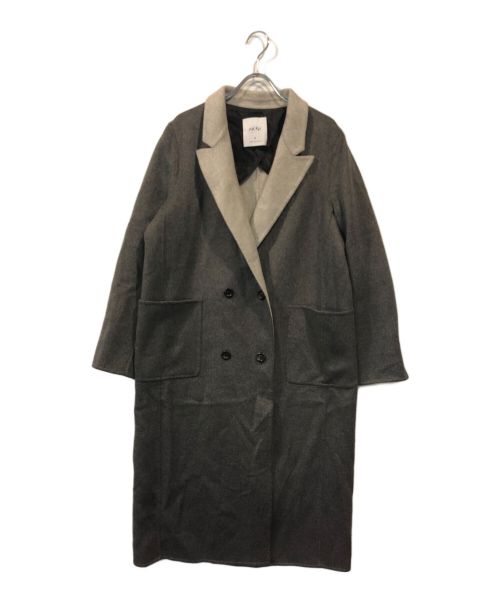 中古・古着通販】ERDOS (オルドス) カシミヤポリコート グレー サイズ  