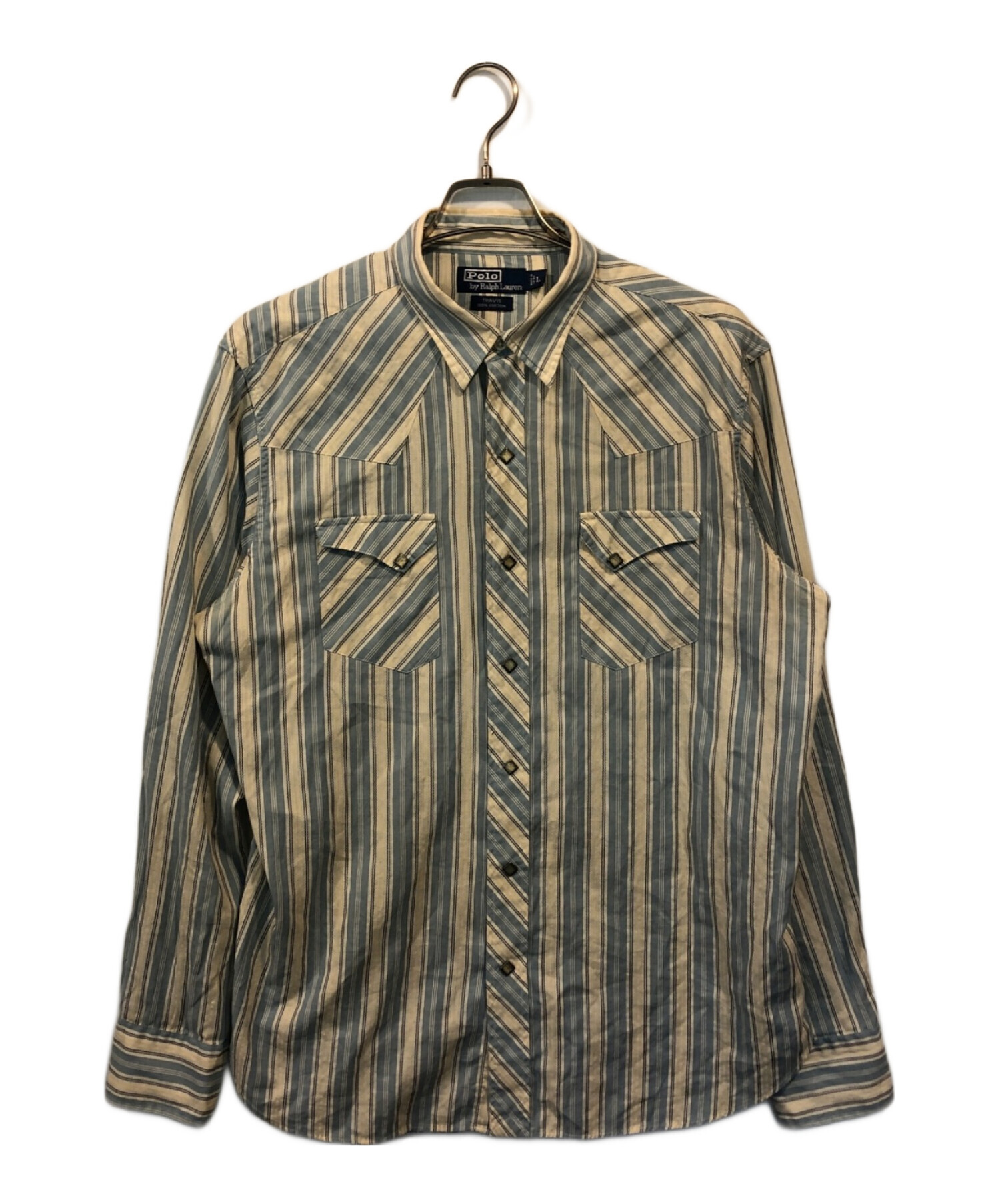 Polo by Ralph Lauren TRAVIS ウエスタンシャツ 中古・古着通販】POLO RALPH LAUREN (ポロ・ラルフローレン