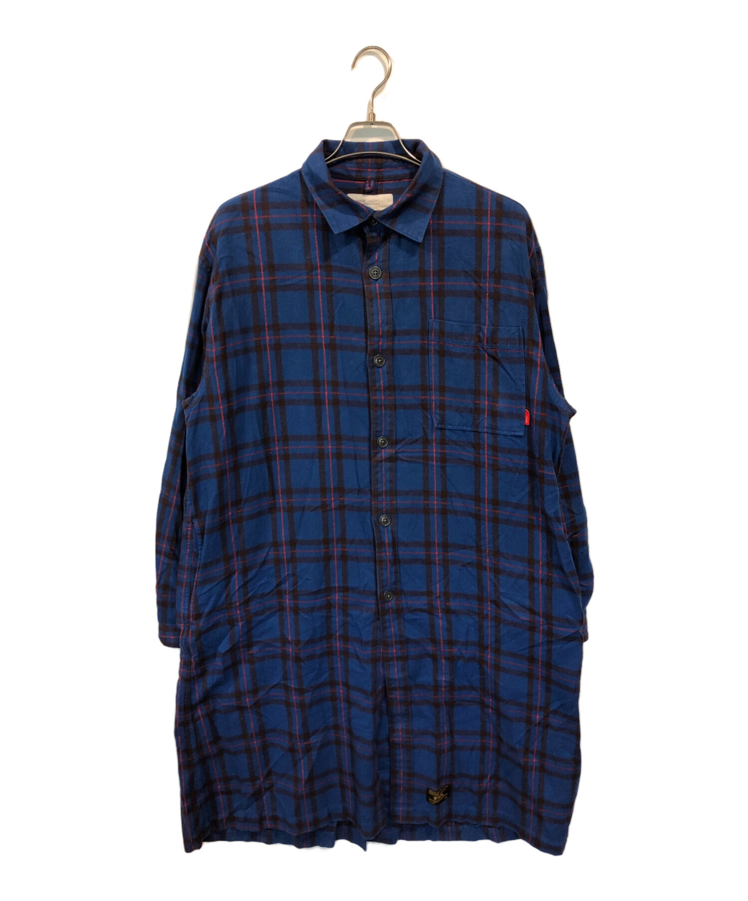 中古・古着通販】WTAPS (ダブルタップス) ROCK L/S SHIRT. ブルー