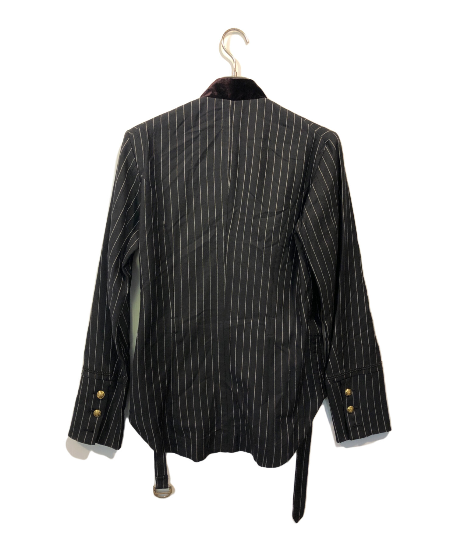 TAKAHIRO MIYASHITA TheSoloist.ストライプジャケット 中古・古着通販】TAKAHIROMIYASHITA TheSoloIst. (タカヒロミヤシタ