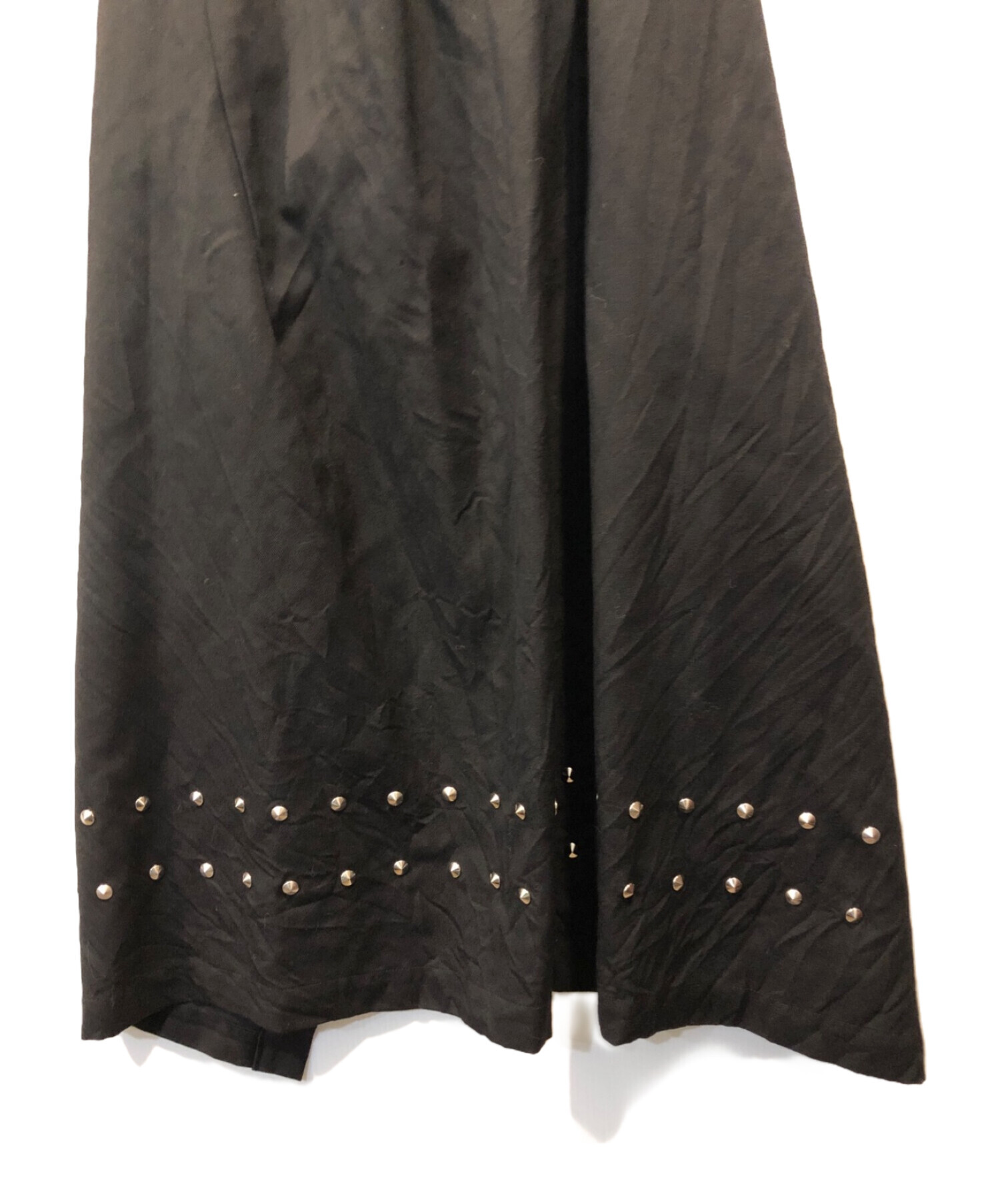 ブラックコムデギャルソン スタッズエプロン