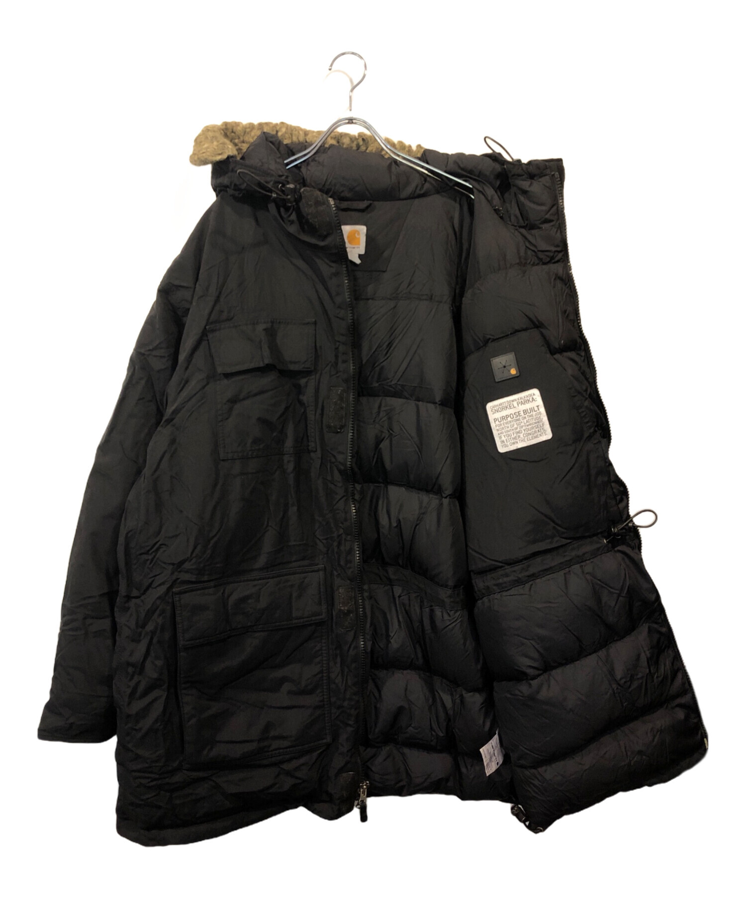 【中古】 かみだらけ（3） 中古・古着通販】CarHartt (カーハート) SNORKEL PARKA ネイビー