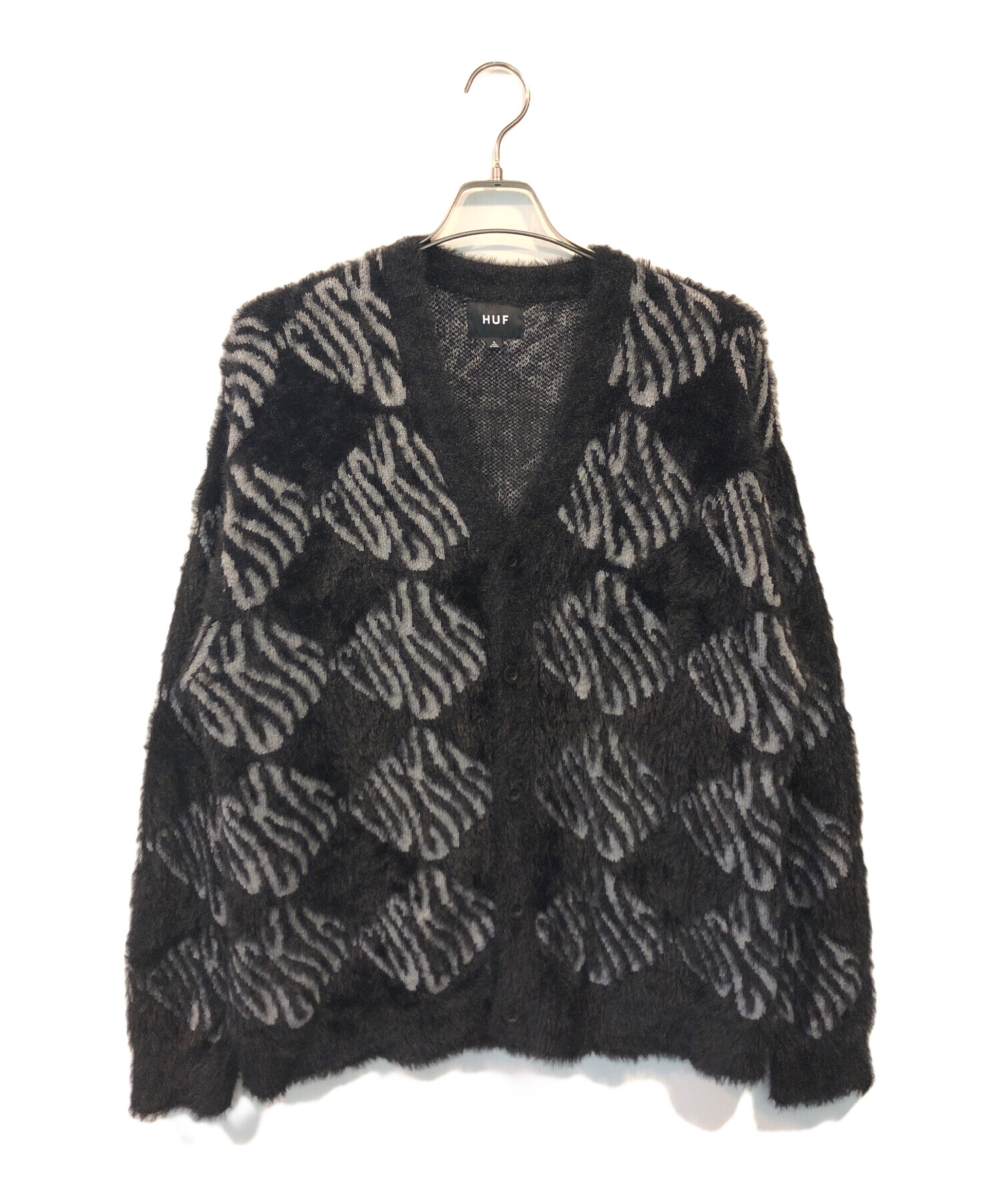 22AW HUF ハフ FUCK IT CARDIGAN カーディガン XXL