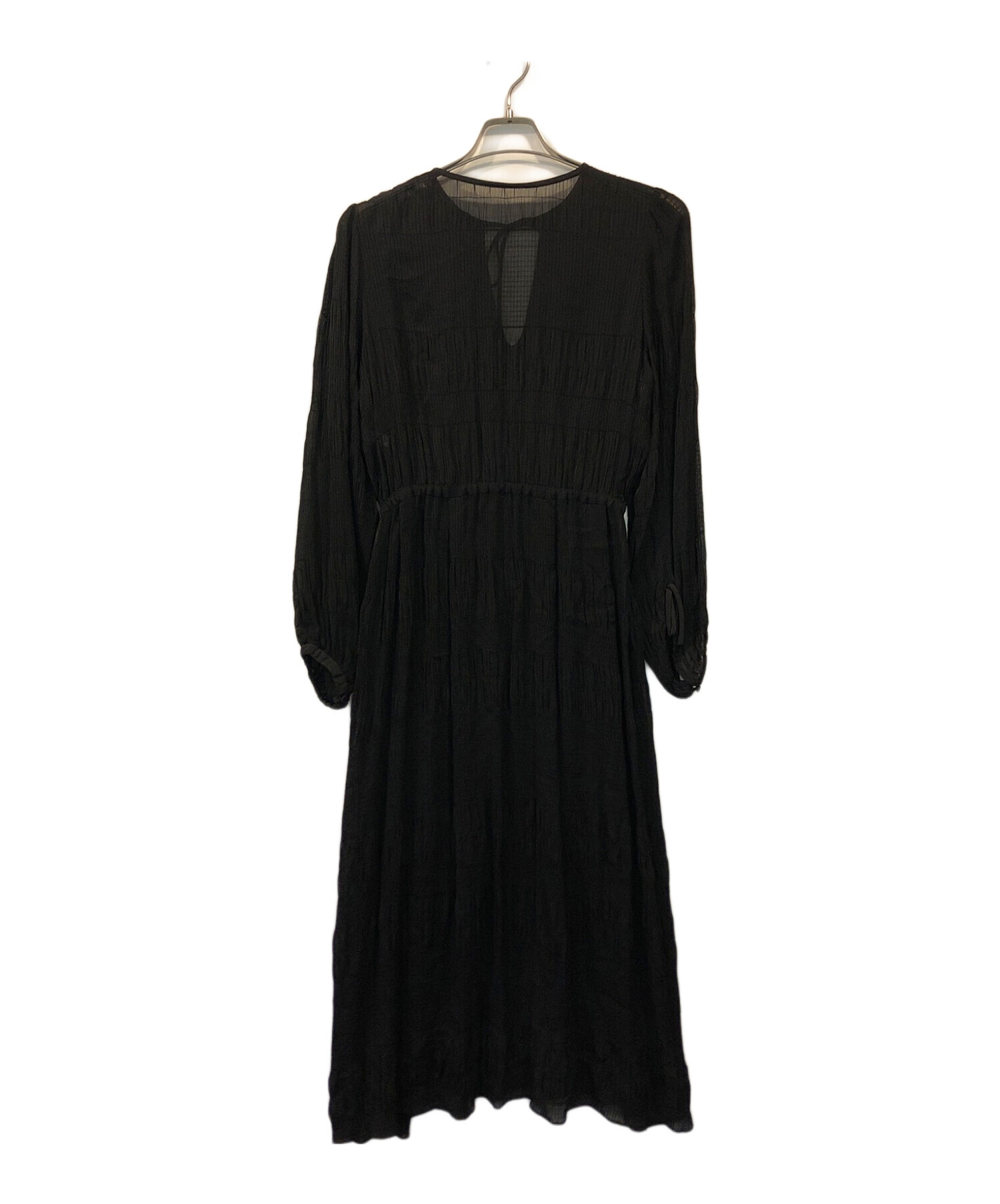 中古・古着通販】ADORE (アドーア) シャーリングジャガードワンピース