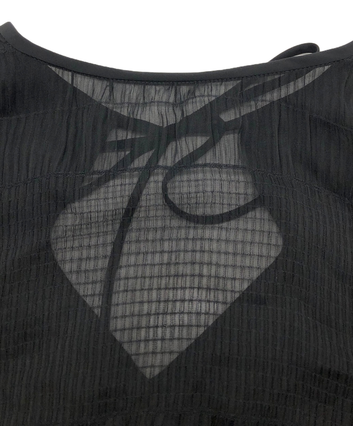 中古・古着通販】ADORE (アドーア) シャーリングジャガードワンピース