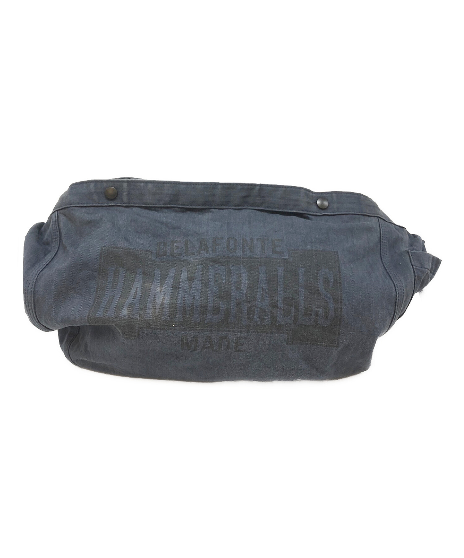 Belafonte ニュースペーパーバッグ Ragtime Newspaper Bag Herringbone Cotton Stencil / BELAFONTE