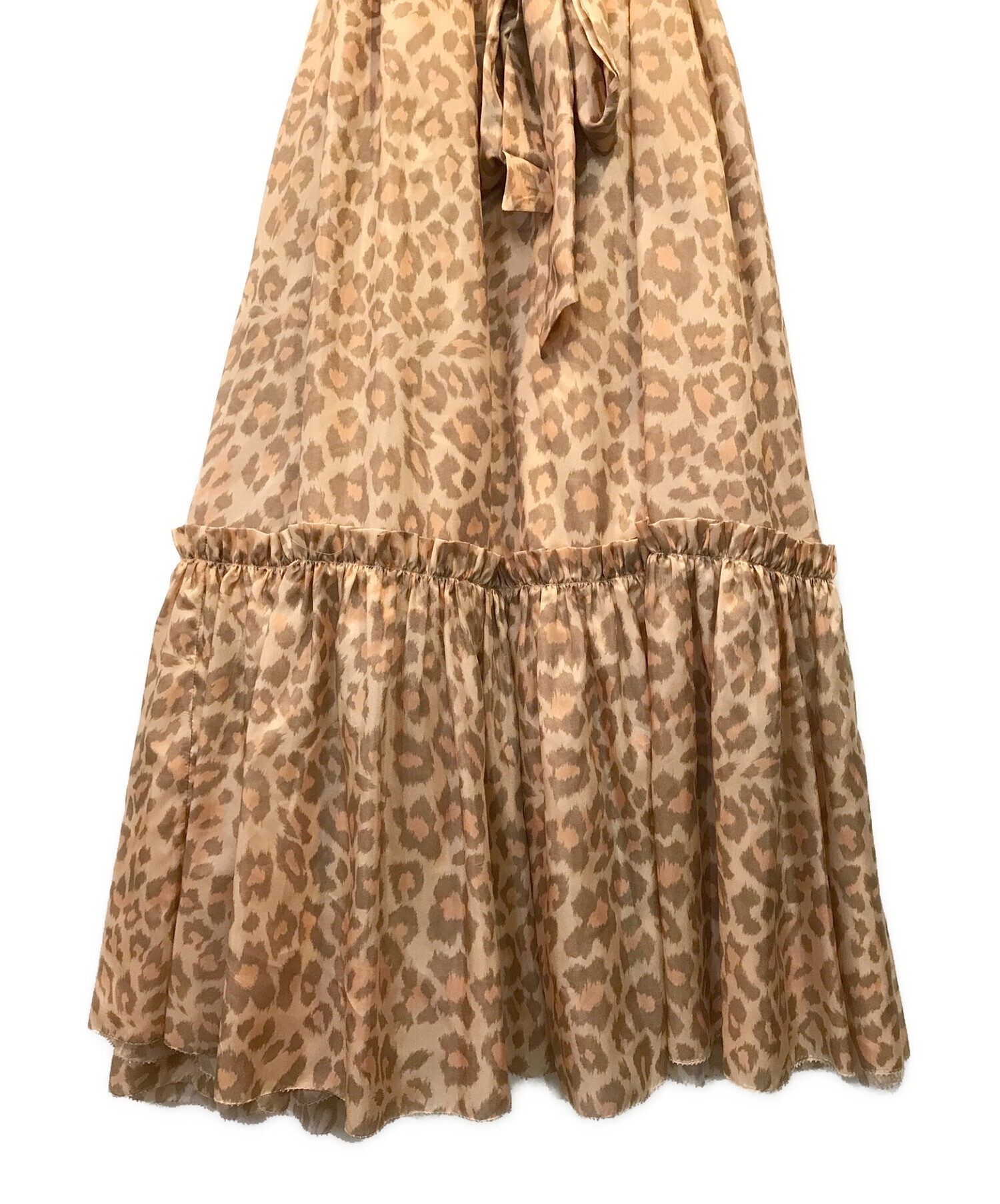 中古・古着通販】ZIMMERMANN (ジマーマン) レオパード柄シルク 中古・古着通販】ZIMMERMANN (ジマーマン) レオパード柄シルク