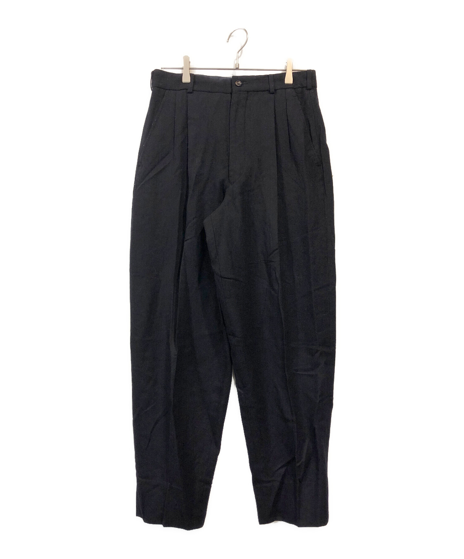 《美品》 70〜80s コムデギャルソン オム スラックス パンツ メルトン M 中古・古着通販】COMME des GARCONS HOMME (コムデギャルソン オム