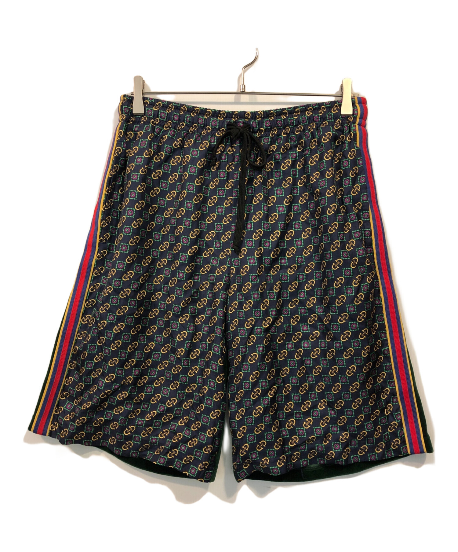 中古・古着通販】GUCCI (グッチ) バイマテリアルベロアハーフトラック