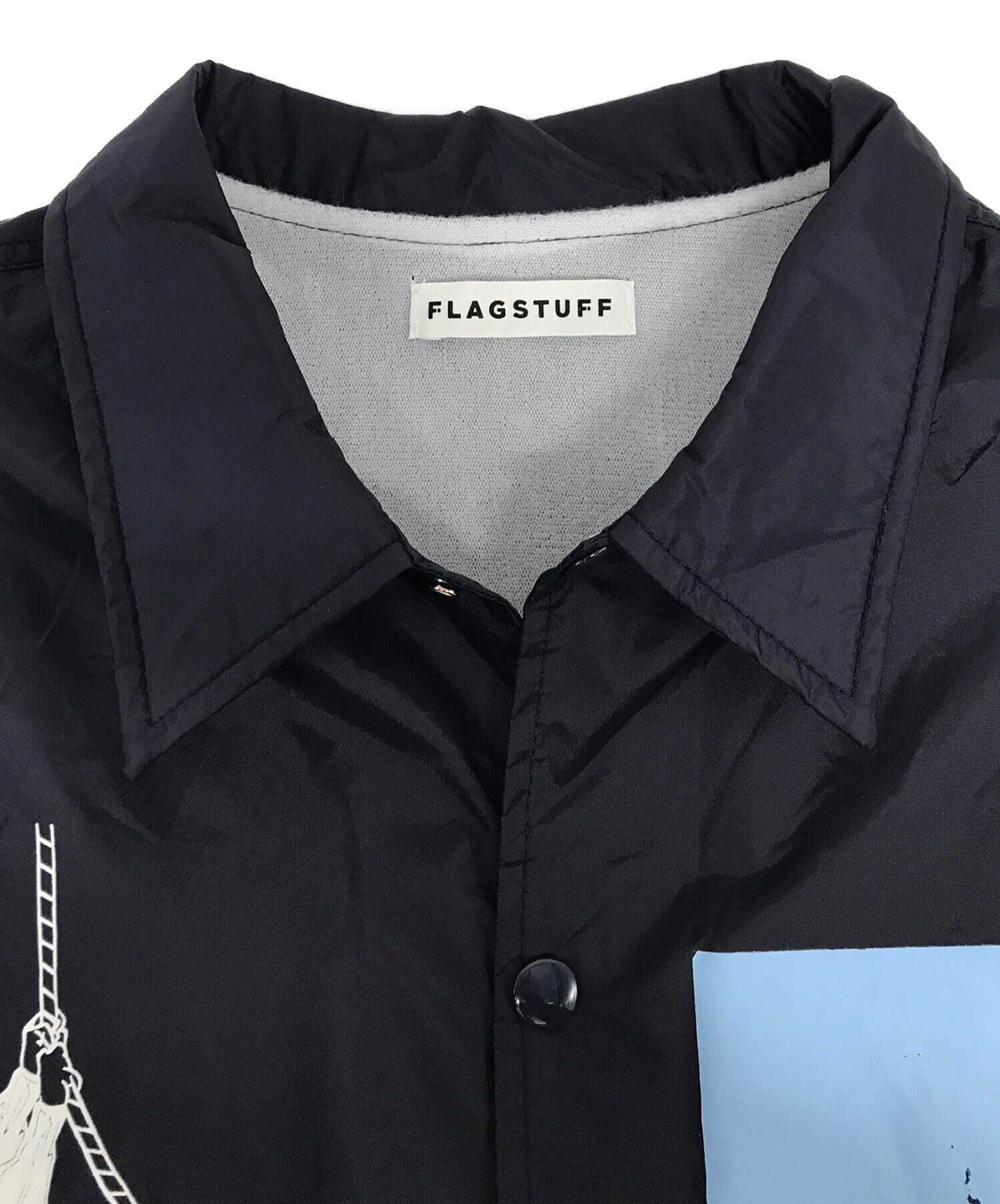 FLAGSTUFF　フラグスタフ　ナイロンジャケット　XL 中古・古着通販】flagstuff (フラグスタフ) ナイロンジャケット