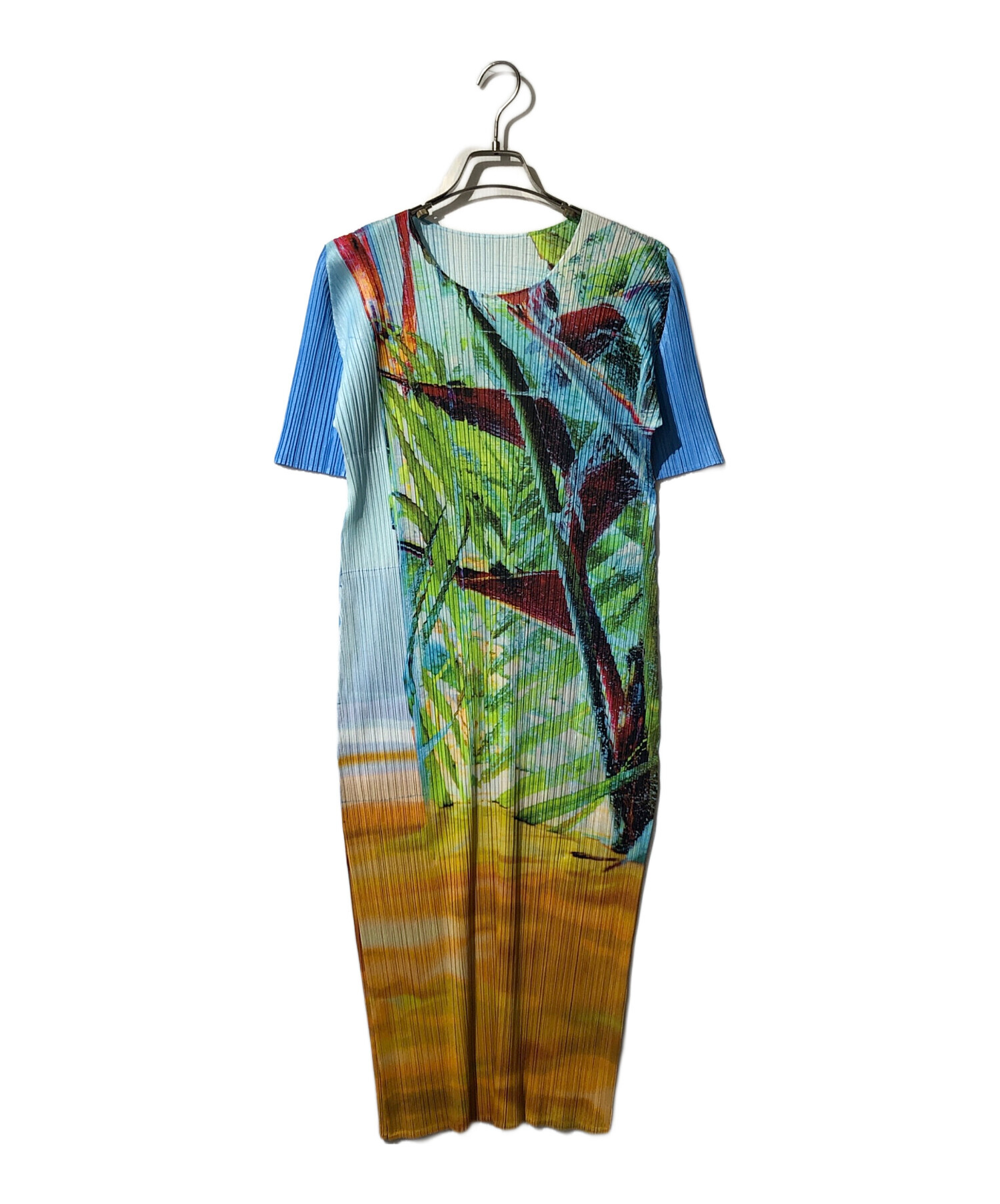 希少】プリーツプリーズ ワンピース TROPICAL WINTER 希少