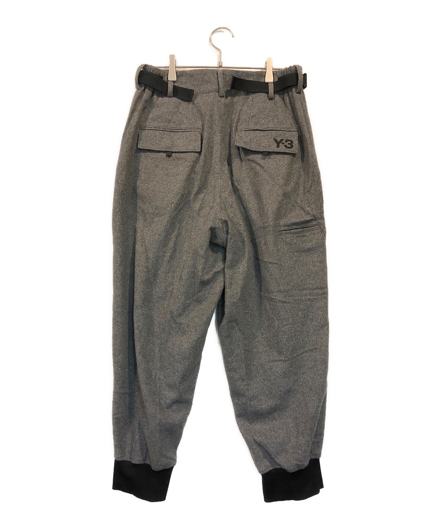 中古・古着通販】Y-3 (ワイスリー) CLASSIC WOOL FLANNEL CUFF PANTS
