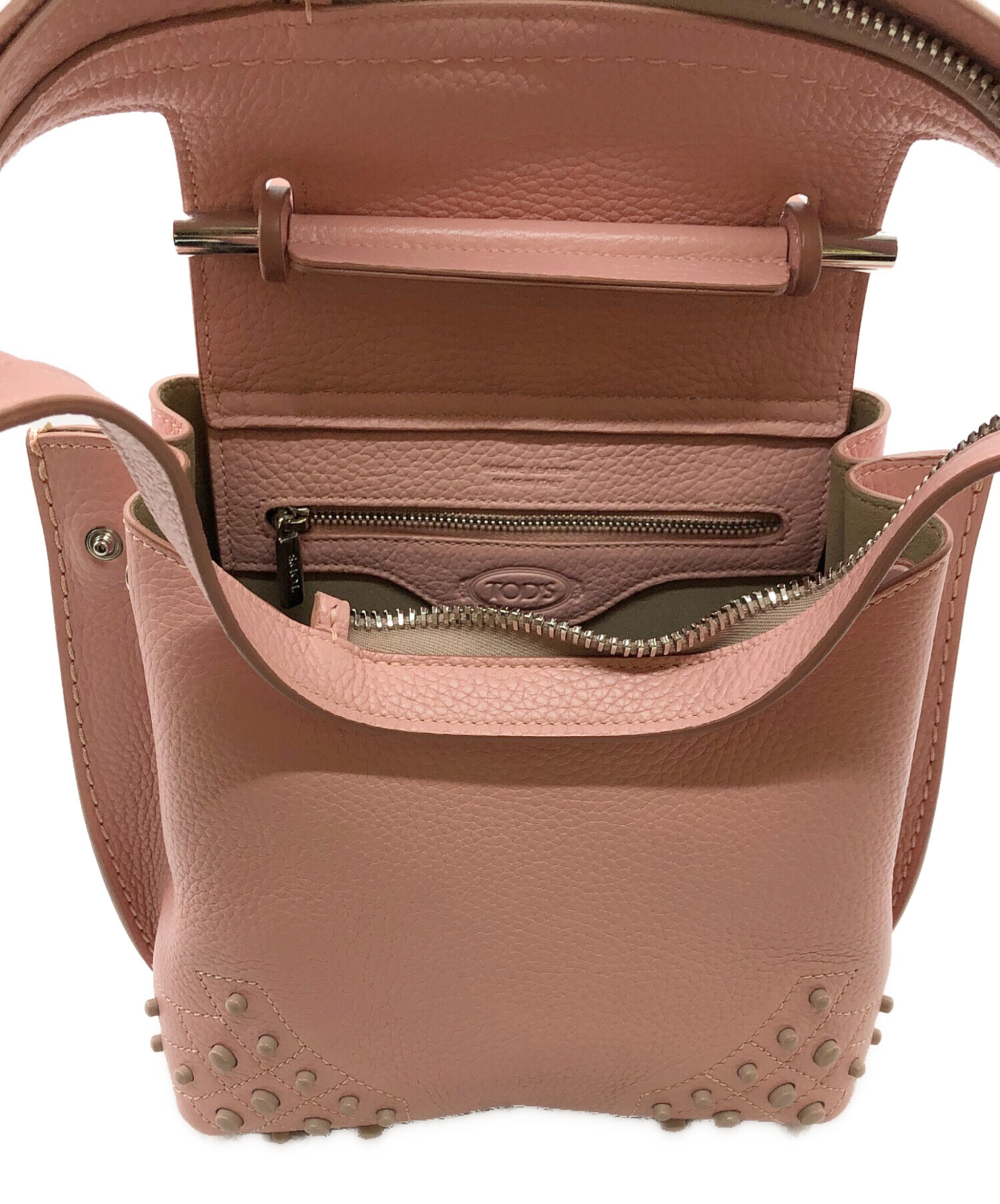 未使用品！TOD'S【トッズ】 ウェーブバッグ ミニ 2WAY リュックサック 楽天市場】(トッズ)TOD'S ウェーブ ライン レザー 3way ミニ