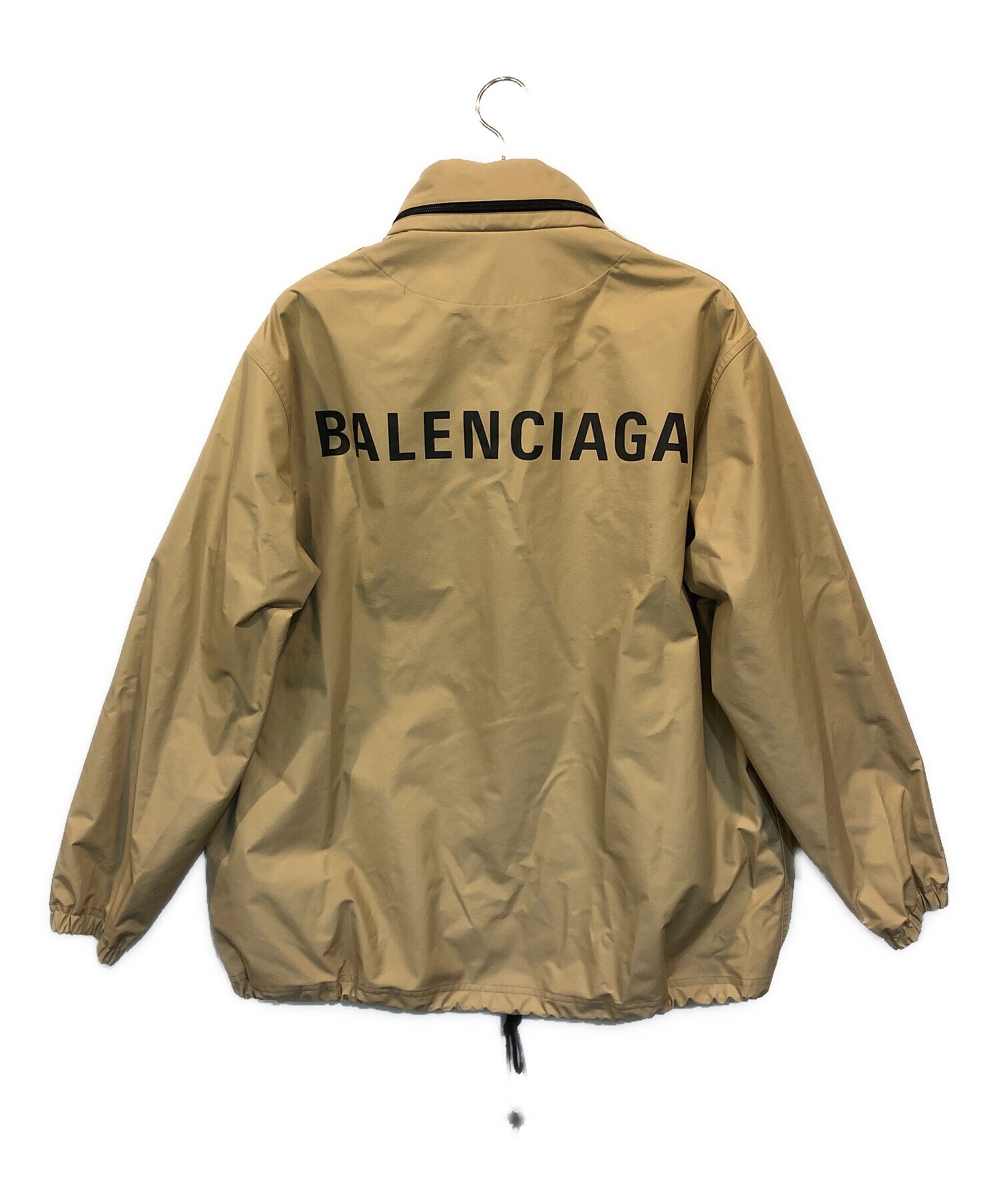 中古・古着通販】BALENCIAGA (バレンシアガ) バックロゴブルゾン  