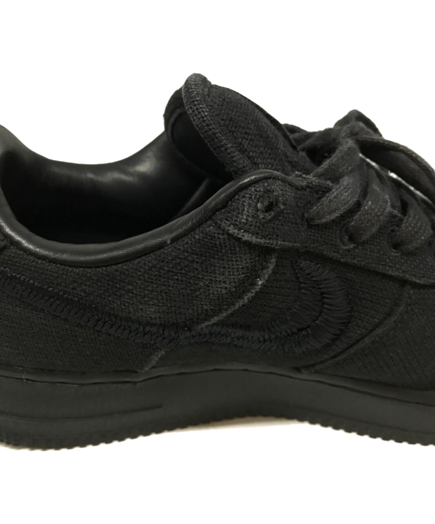 NIKE×STUSSY AIR FORCE 24.5 中古・古着通販】NIKE (ナイキ) stussy (ステューシー) Air Force 1