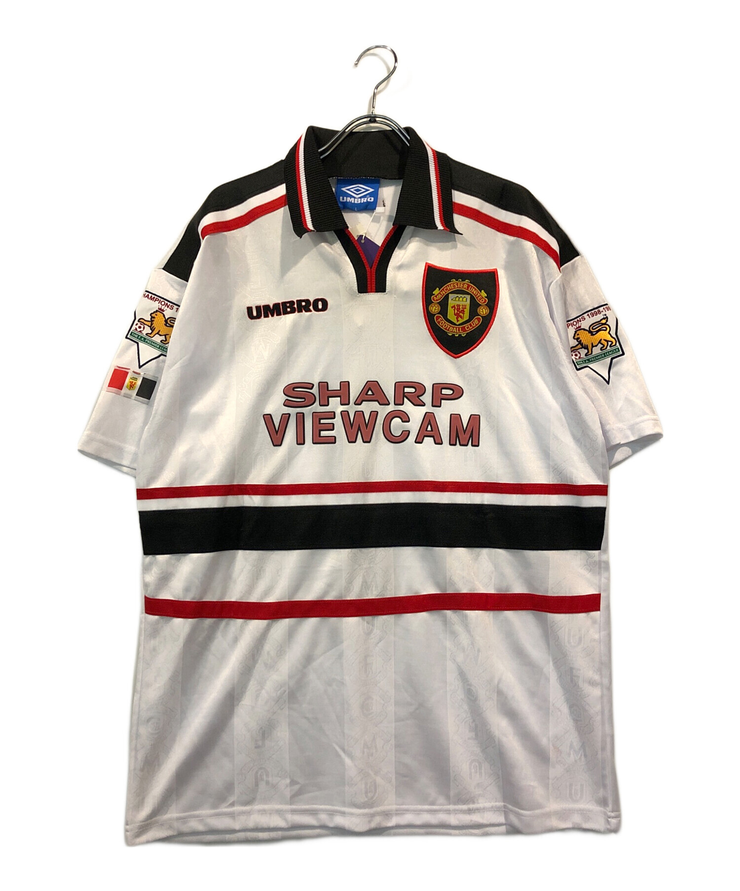 UMBRO マンチェスター・ユナイテッド シャープシャツ あの3冠から20年