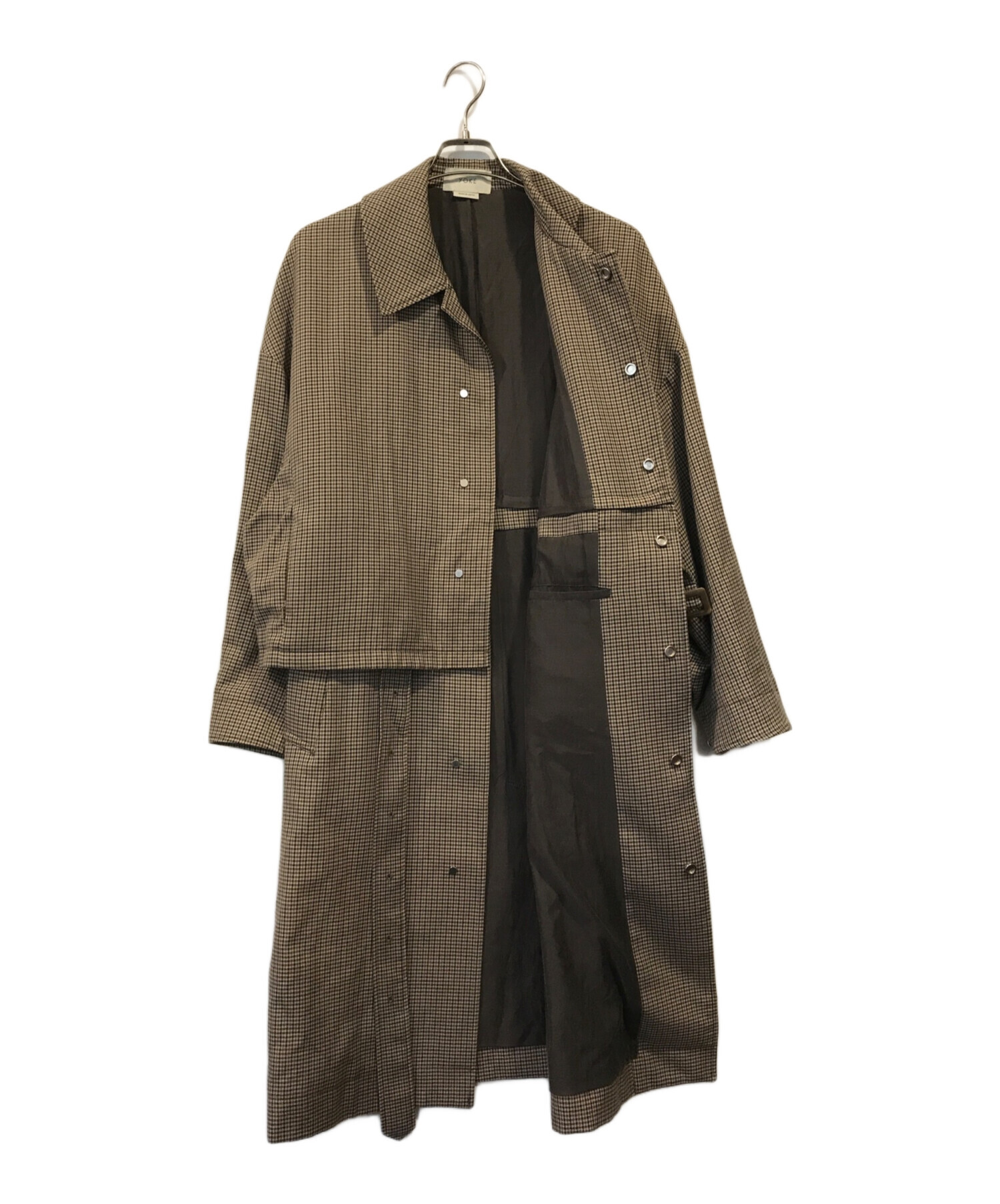 YOKE 新作 3WAY BAL COLLAR SHARE COAT(YK20AW0135C)