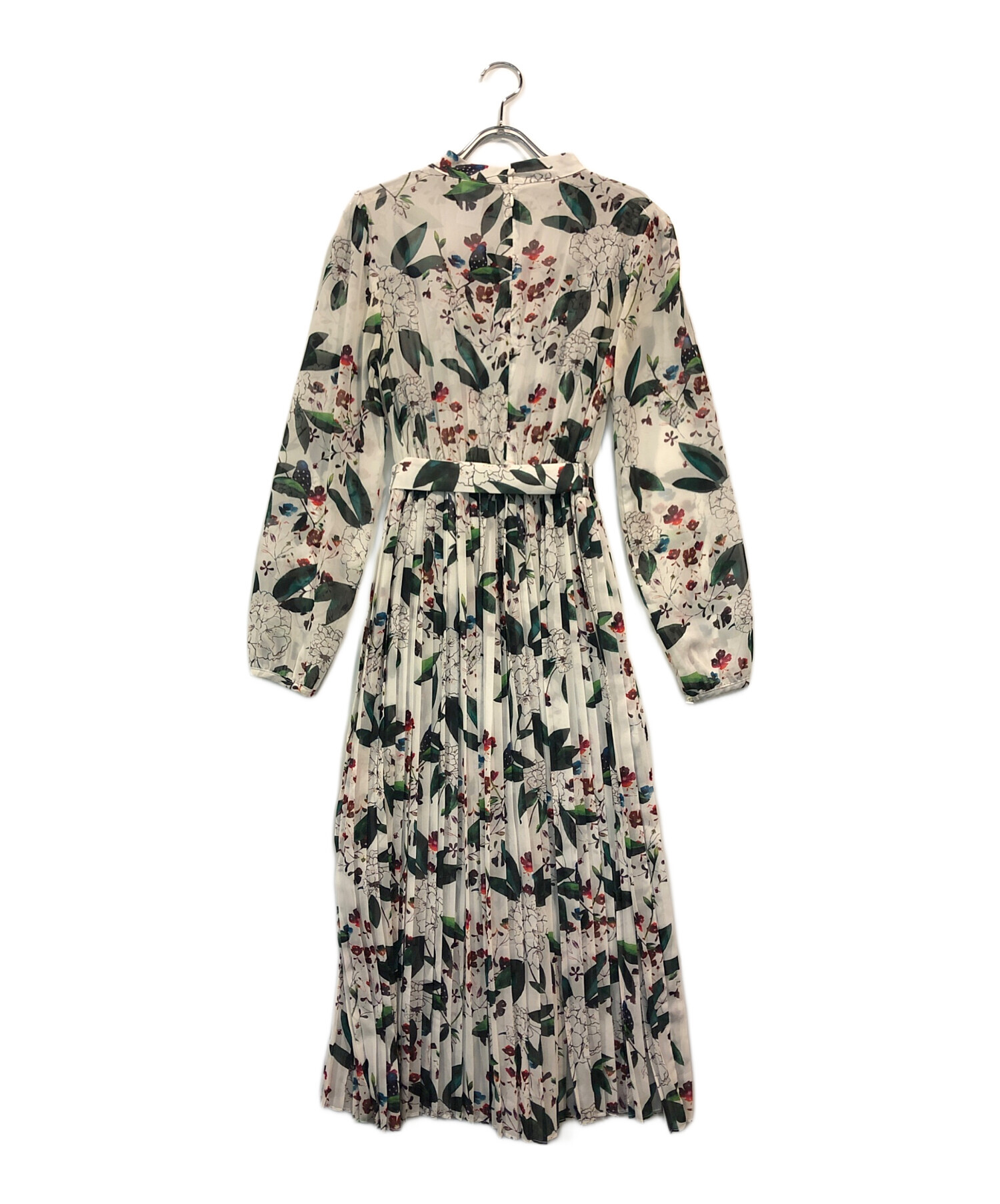 Sov.】フラワーシフォンワンピース 38 Sov. フラワーシフォンワンピース36