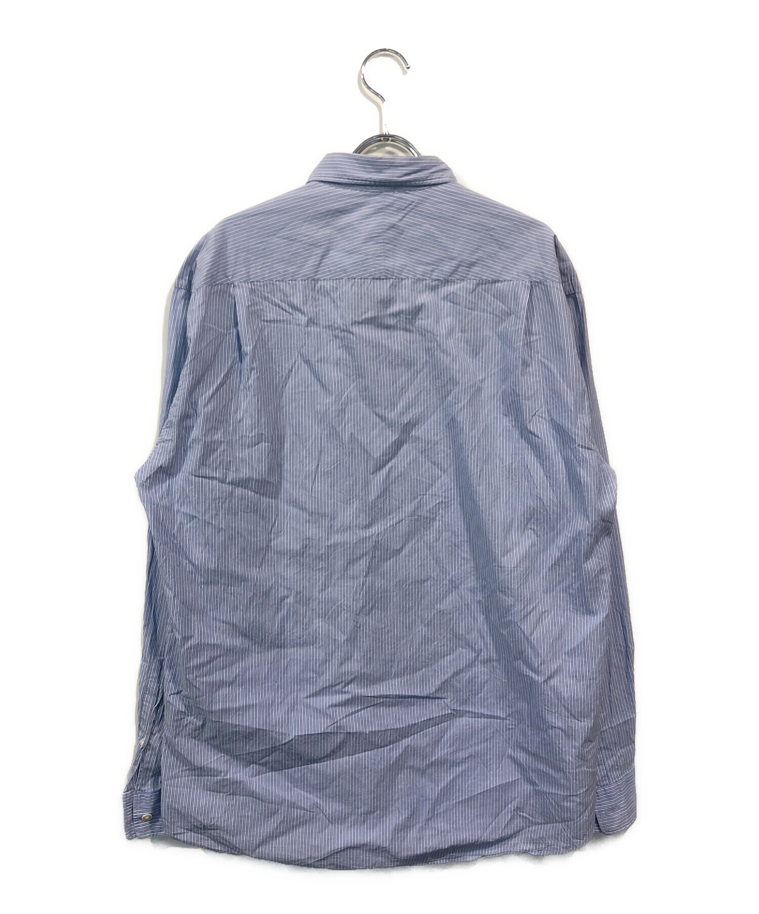 中古・古着通販】AURALEE (オーラリー) FINX SILK STRIPE SHIRTS  