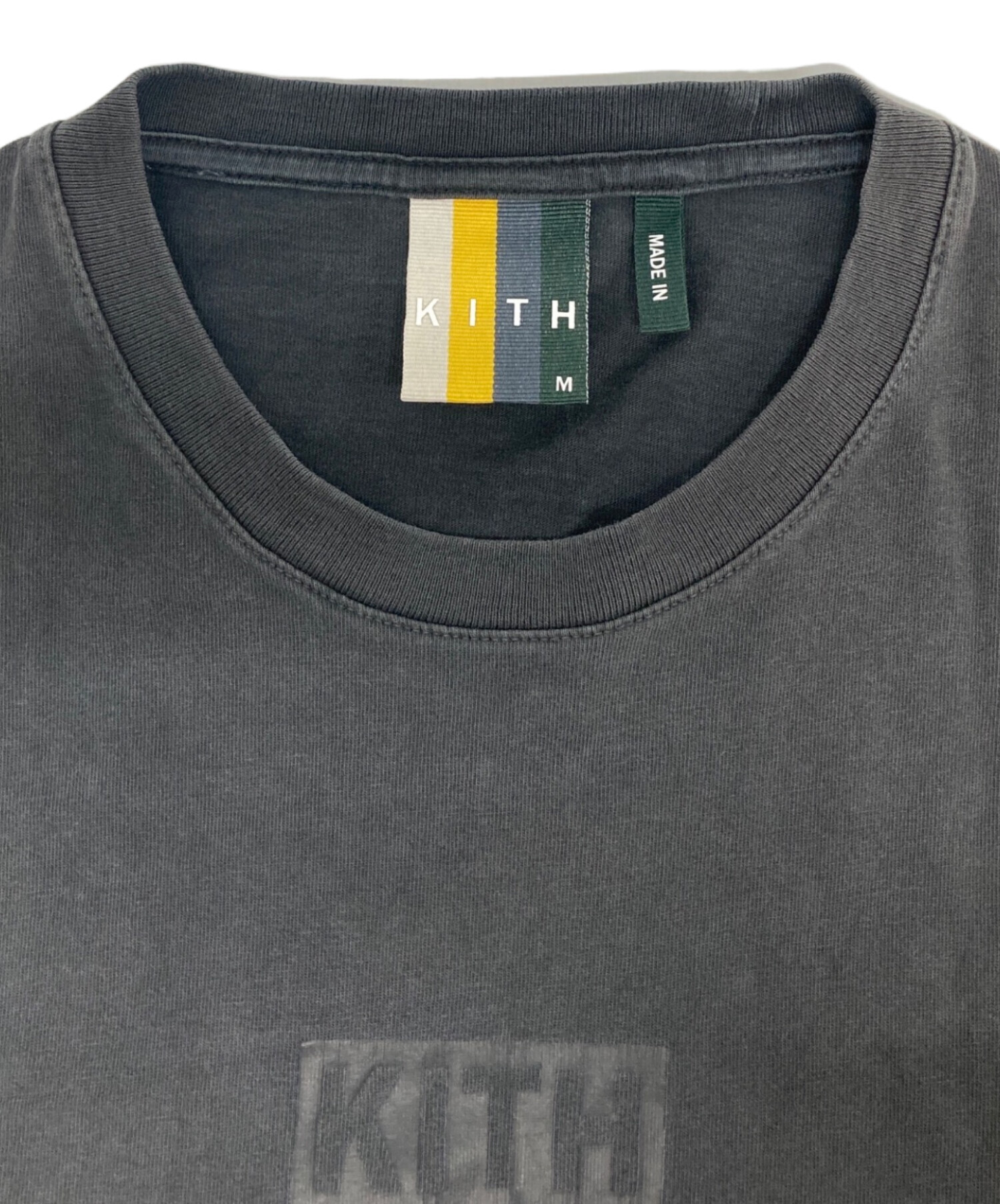中古・古着通販】KITH (キス) ボックスロゴカットソー ブラック サイズ 