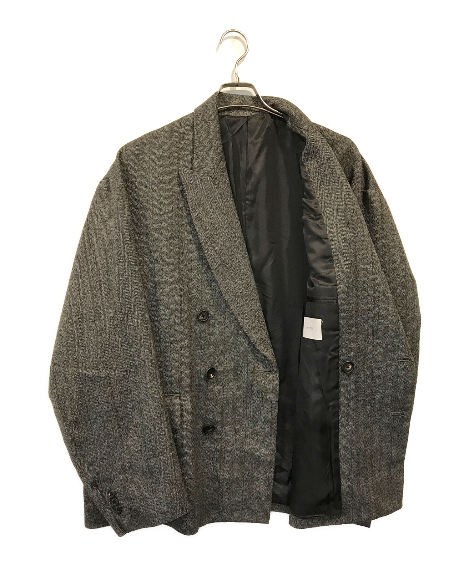 M】stein シュタイン ダブルブレストジャケット ウール M】stein