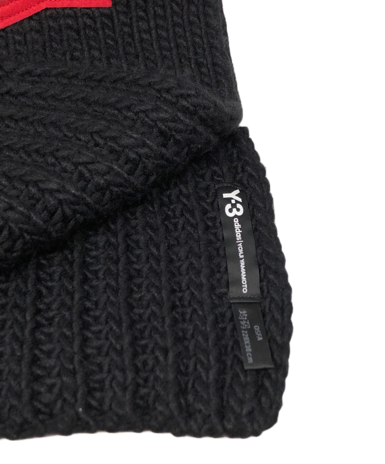 Y-3 ワイスリー ニットマフラー ヨウジヤマモト ストライプ ワイスリー