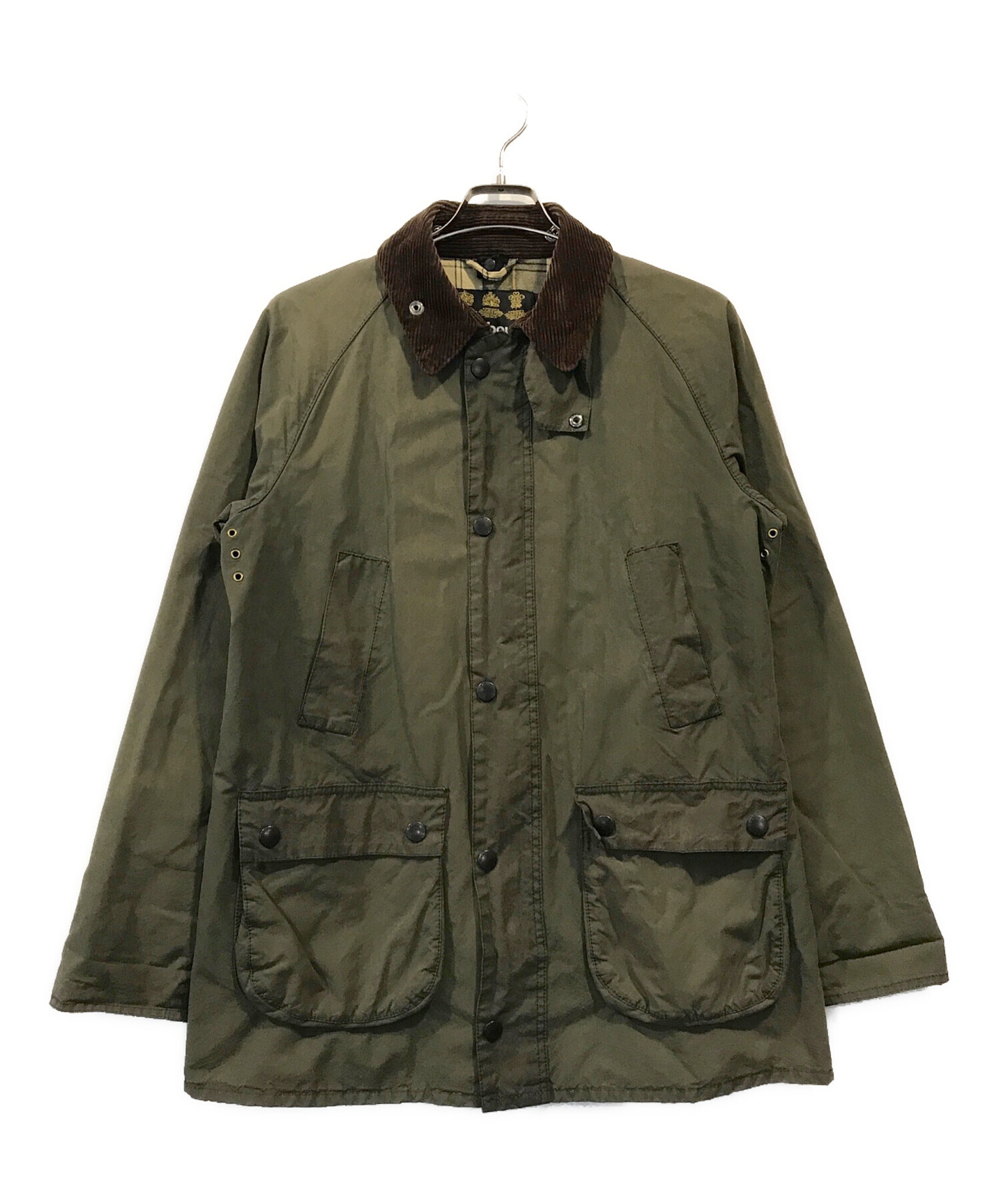 Barbour ジャケット サイズ40 オリーブ 中古・古着通販】Barbour (バブアー) ビデイル オイルド ジャケット