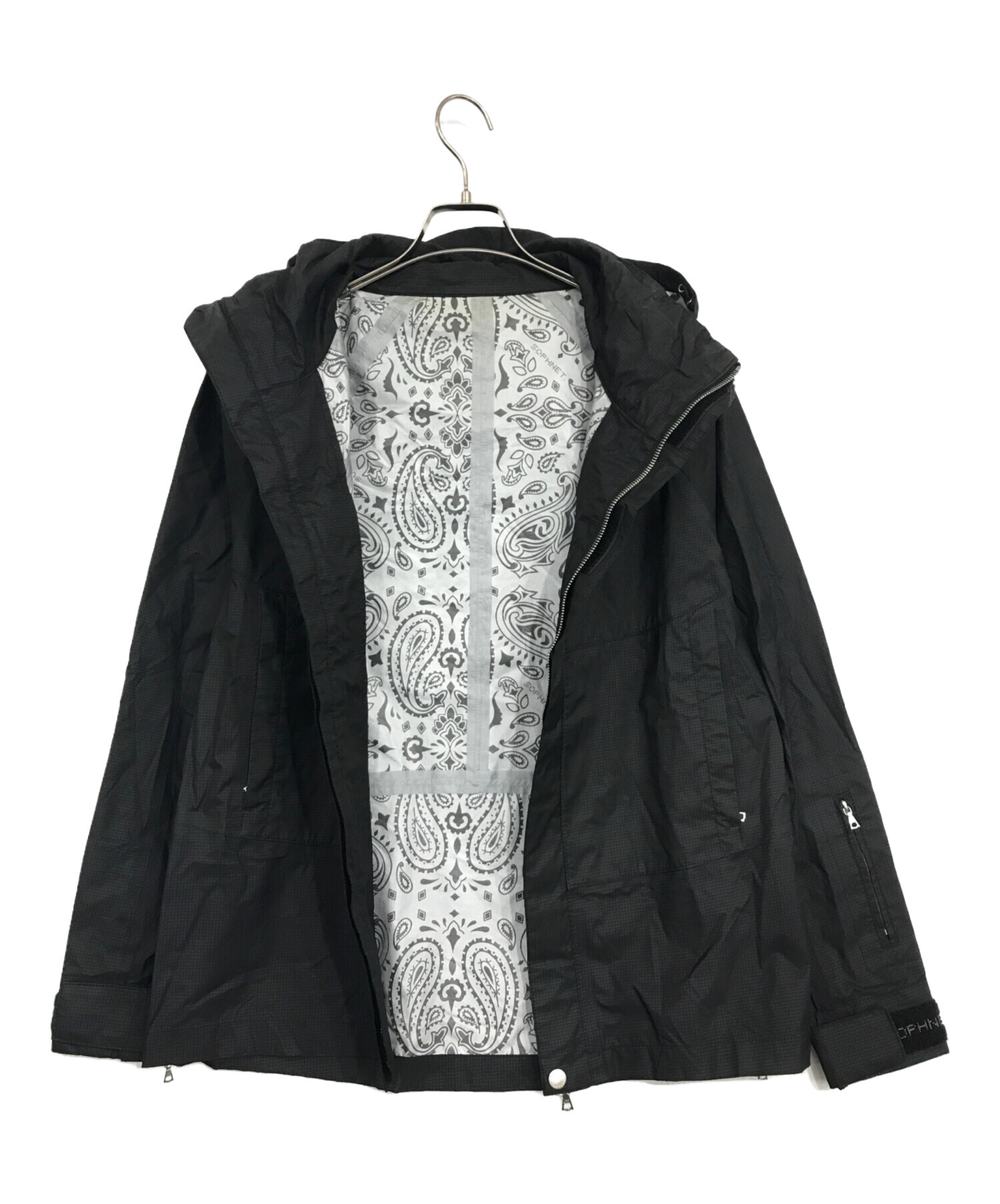 中古・古着通販】SOPHNET. (ソフネット) マウンテンパーカー ブラック