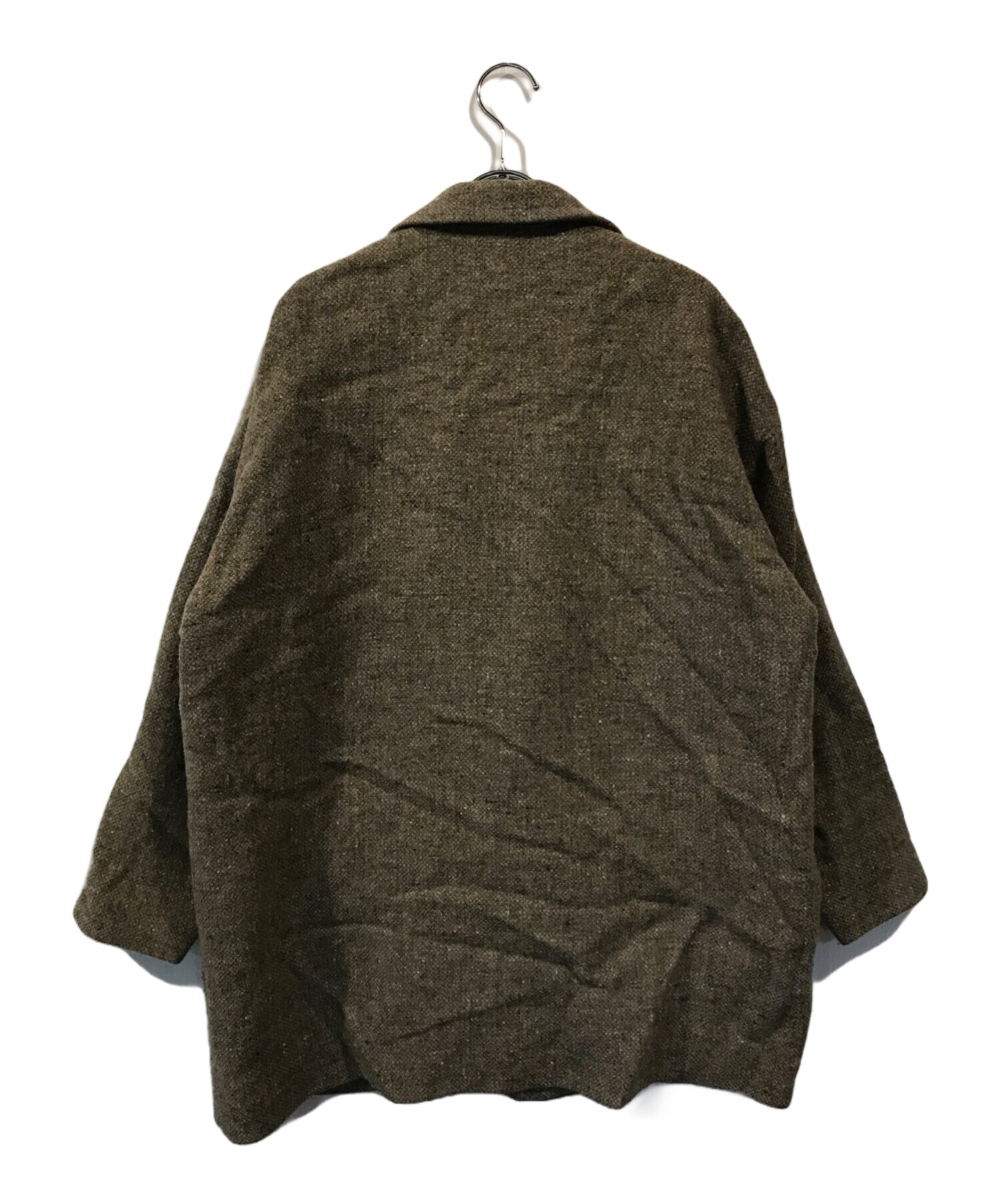 中古・古着通販】Dulcamara (ドゥルカマラ) ウールジャケット ベージュ 