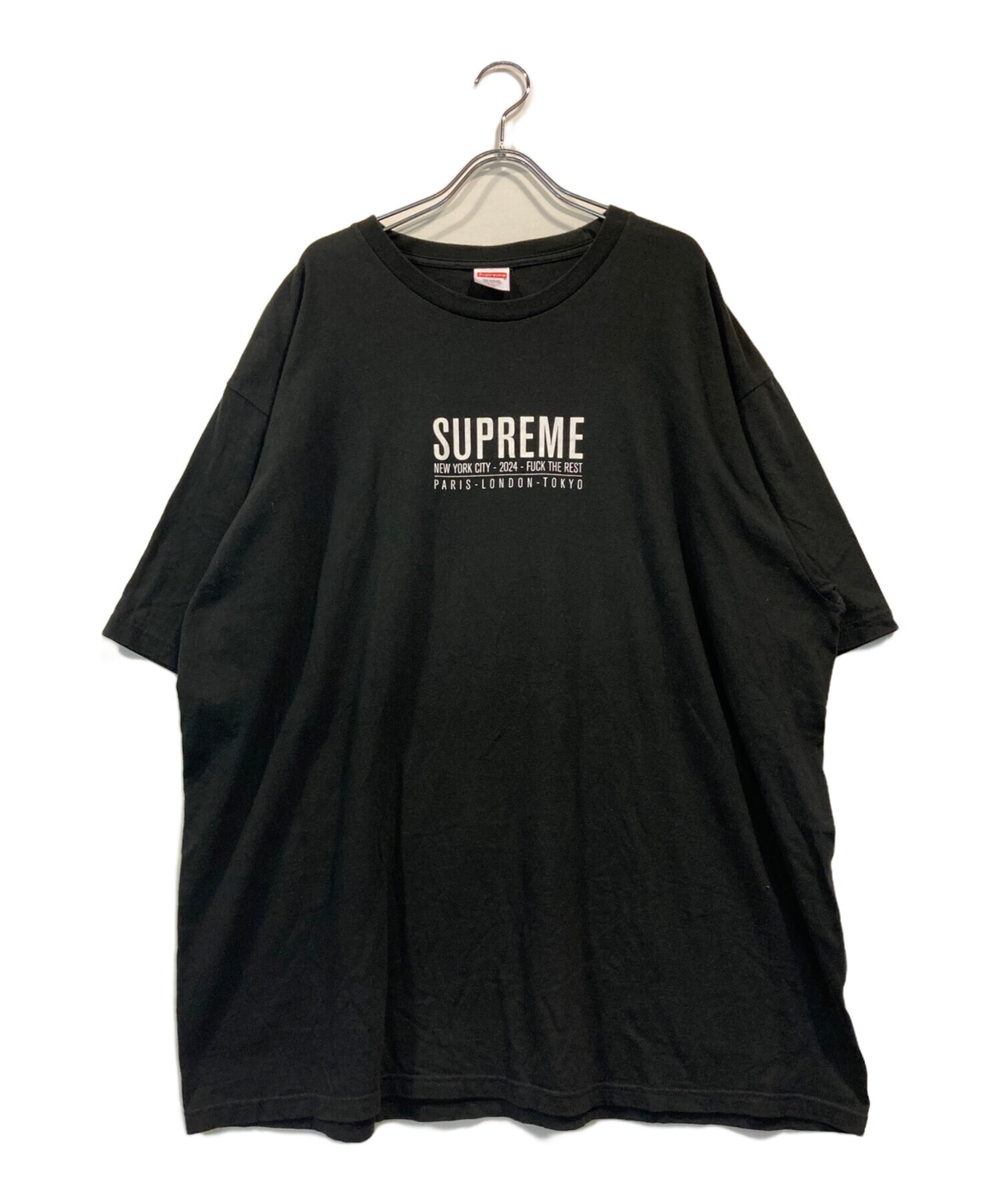中古・古着通販】Supreme (シュプリーム) PARIS TEE ブラック サイズ 