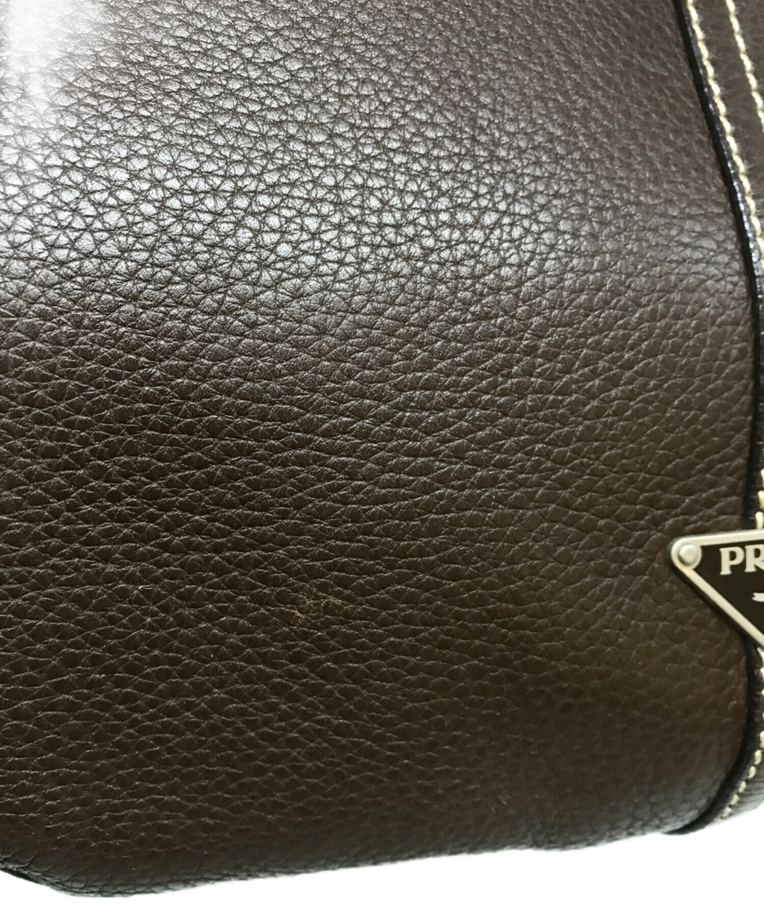中古・古着通販】PRADA (プラダ) ワンハンドルバッグ ブラウン