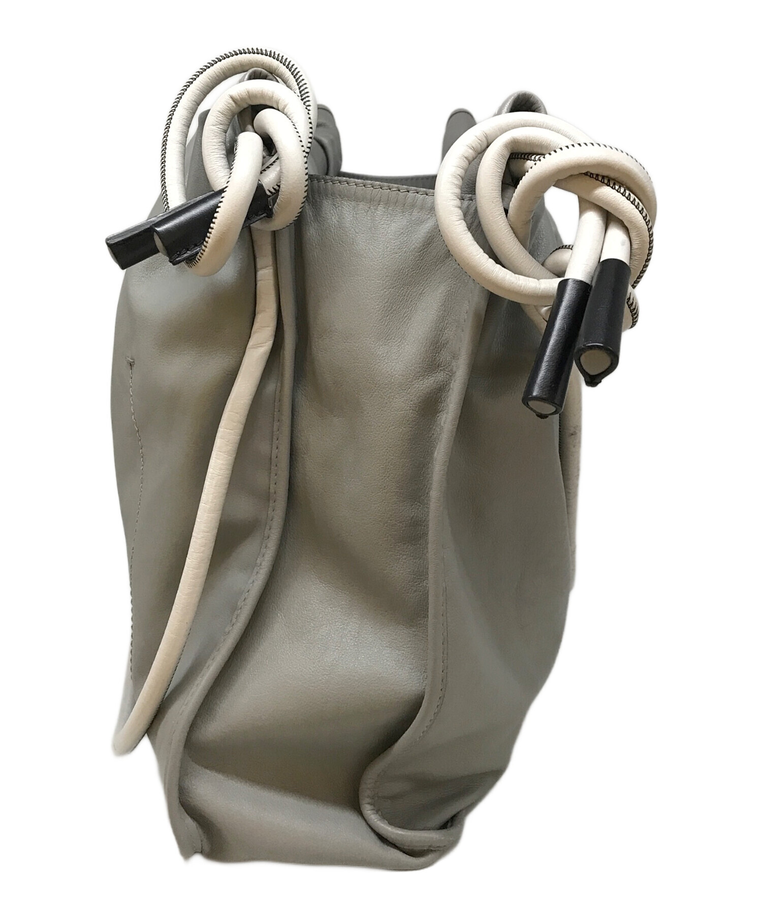 中古・古着通販】MARNI (マルニ) レザートートバッグ グレー｜ブランド 