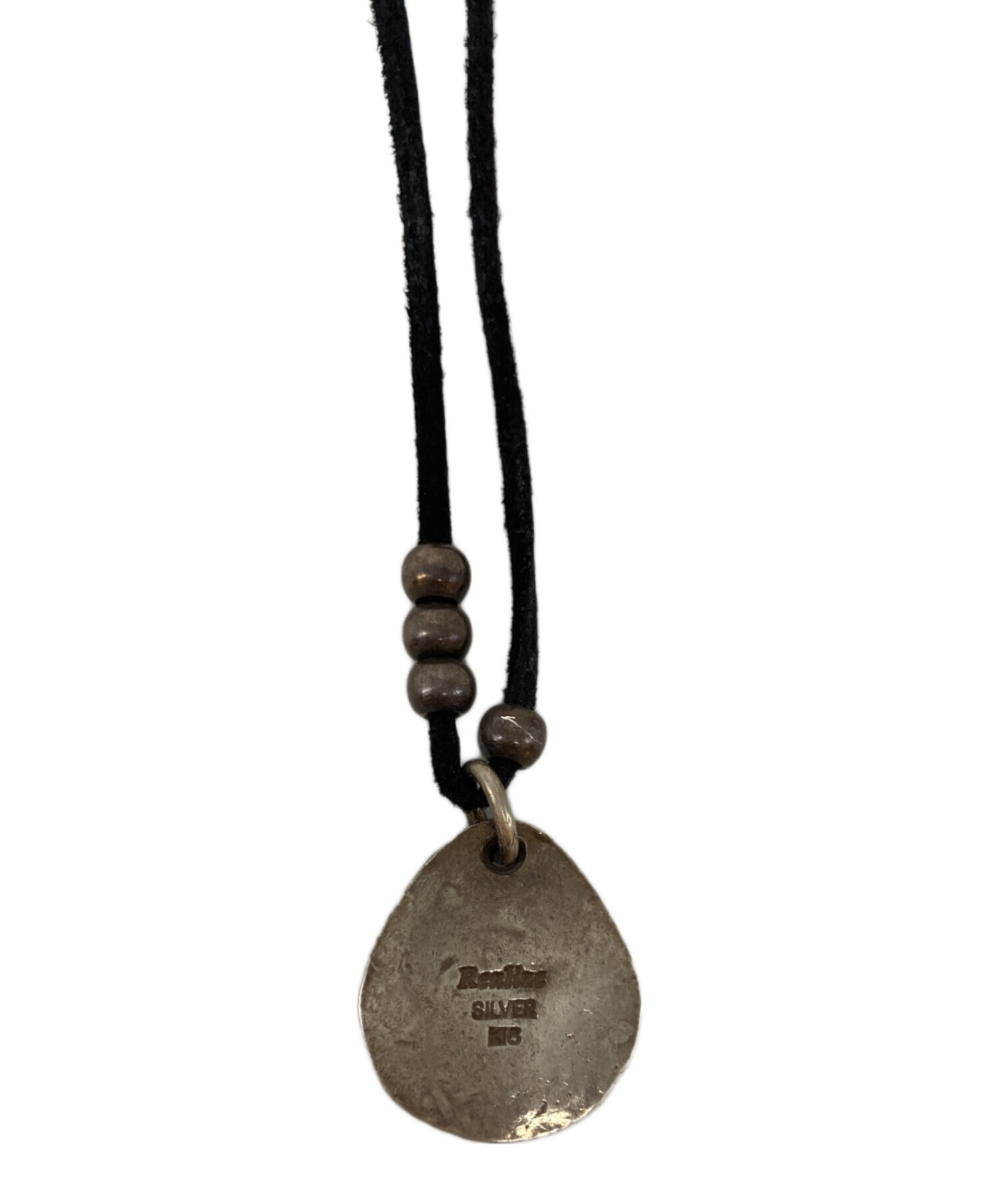 中古・古着通販】REALIZE (リアライズ) 銀縄K18メタル唐草放射タタキ