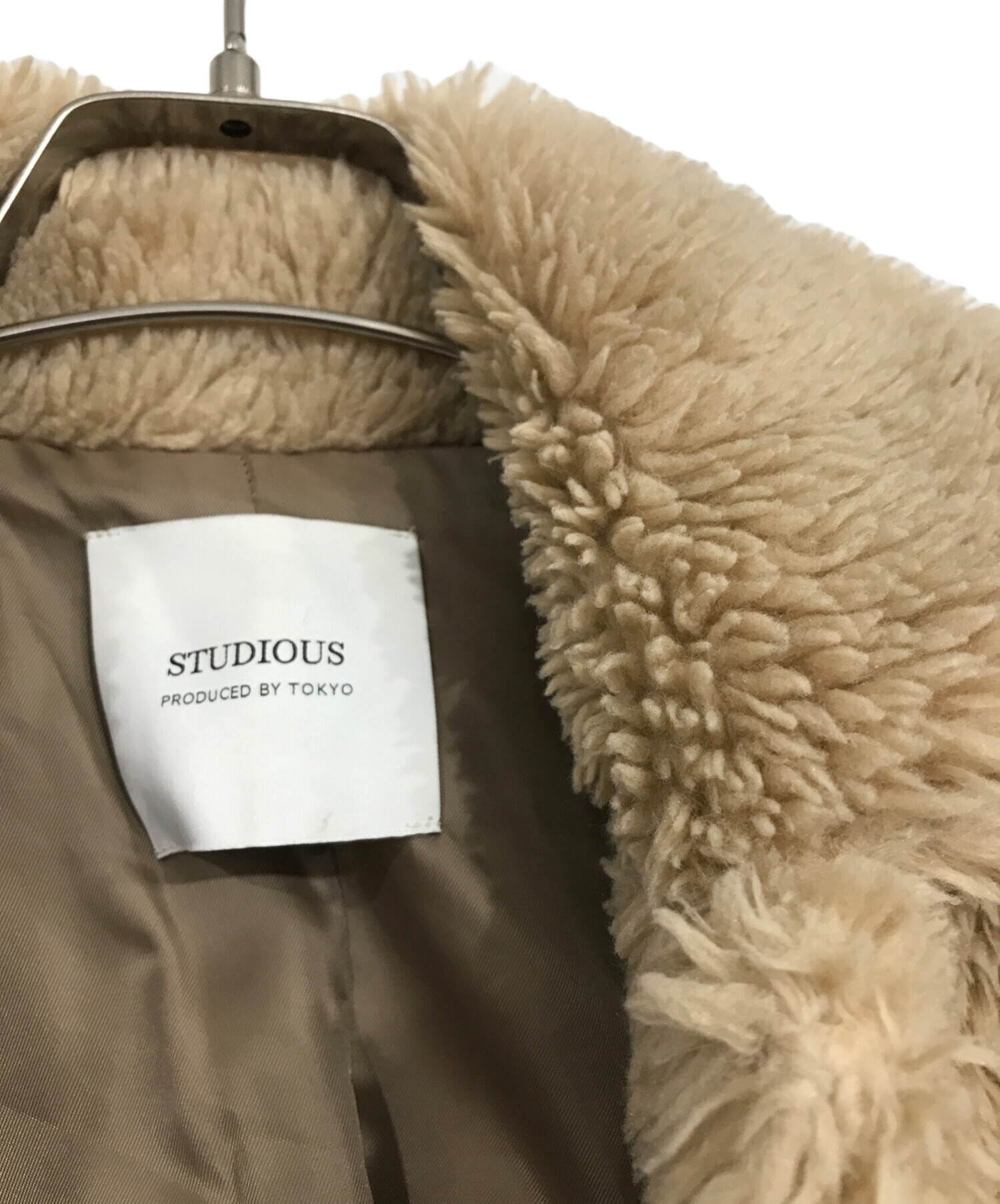 中古・古着通販】STUDIOUS (ステュディオス) ボアフリースブルゾン 
