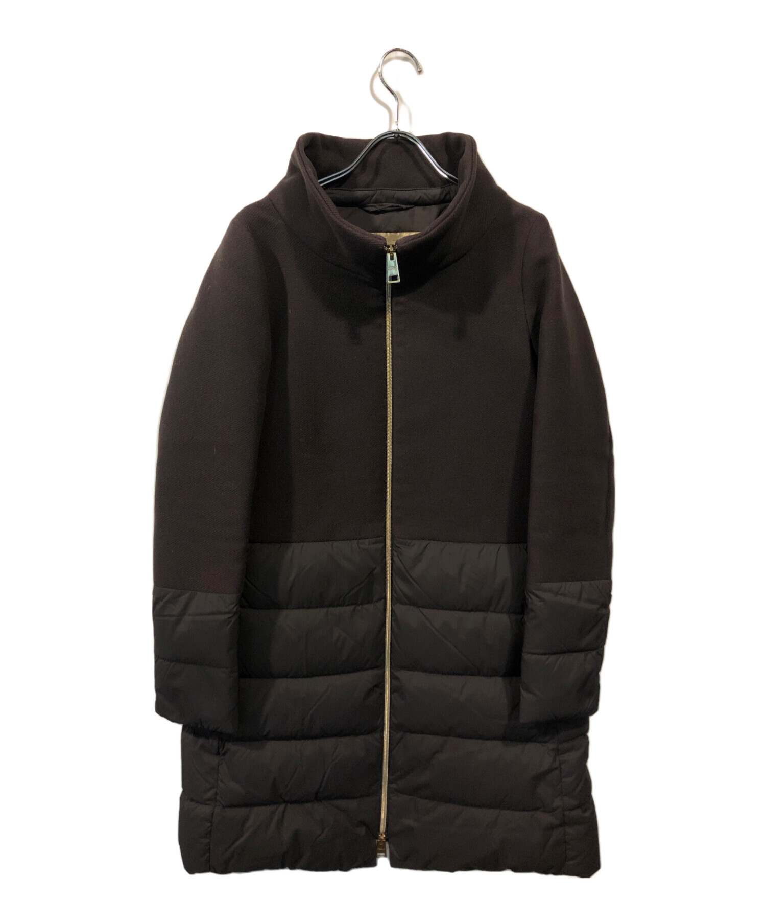 中古・古着通販】HERNO (ヘルノ) DIAGONAL WOOL AND NUAGE PARKA