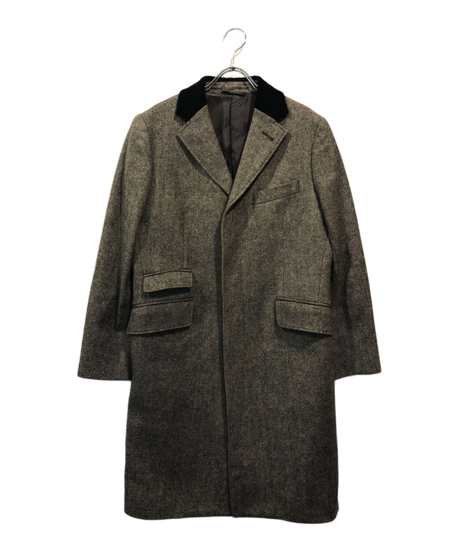 BROOKS BROTHERS ヘリンボーン リバーシブルコート 42 中古・古着通販】BROOKS BROTHERS (ブルックスブラザーズ