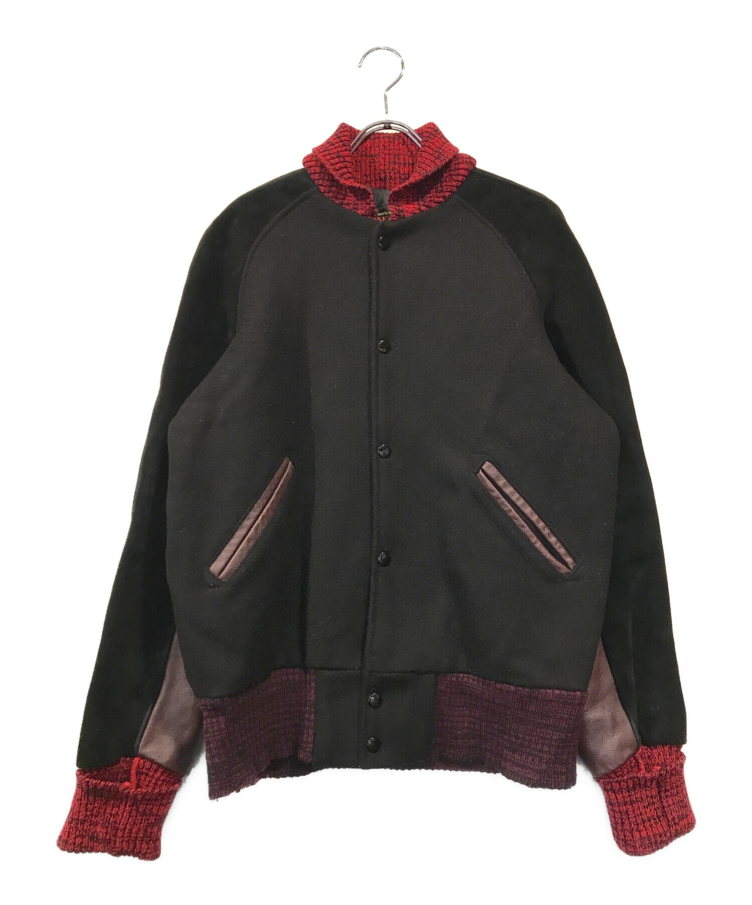 中古・古着通販】skookum (スクーカム) ウールブルゾン ブラック