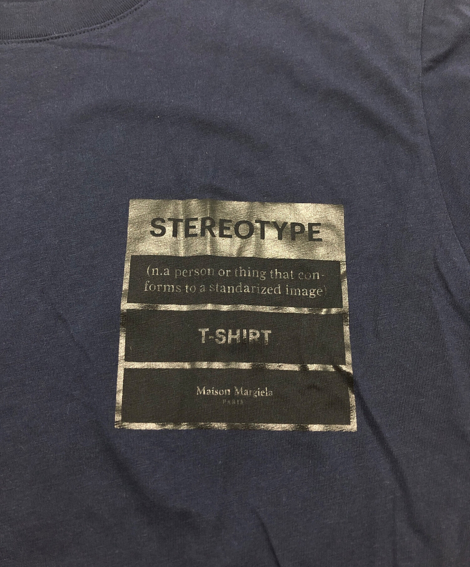 中古・古着通販】Maison Margiela (メゾンマルジェラ) ステレオタイプT 中古・古着通販】Maison Margiela (メゾンマルジェラ) ステレオタイプT
