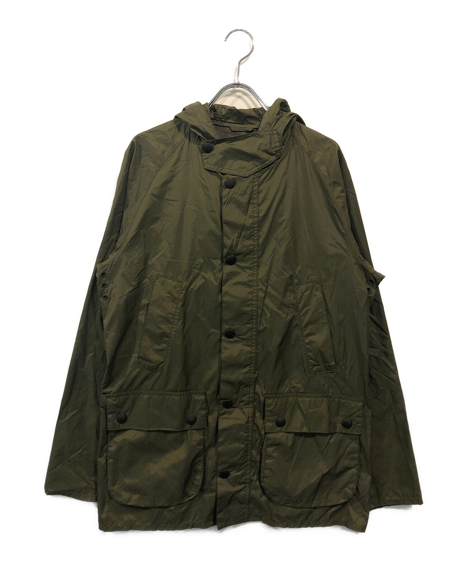 中古・古着通販】Barbour (バブアー) ナイロンコート グリーン サイズ