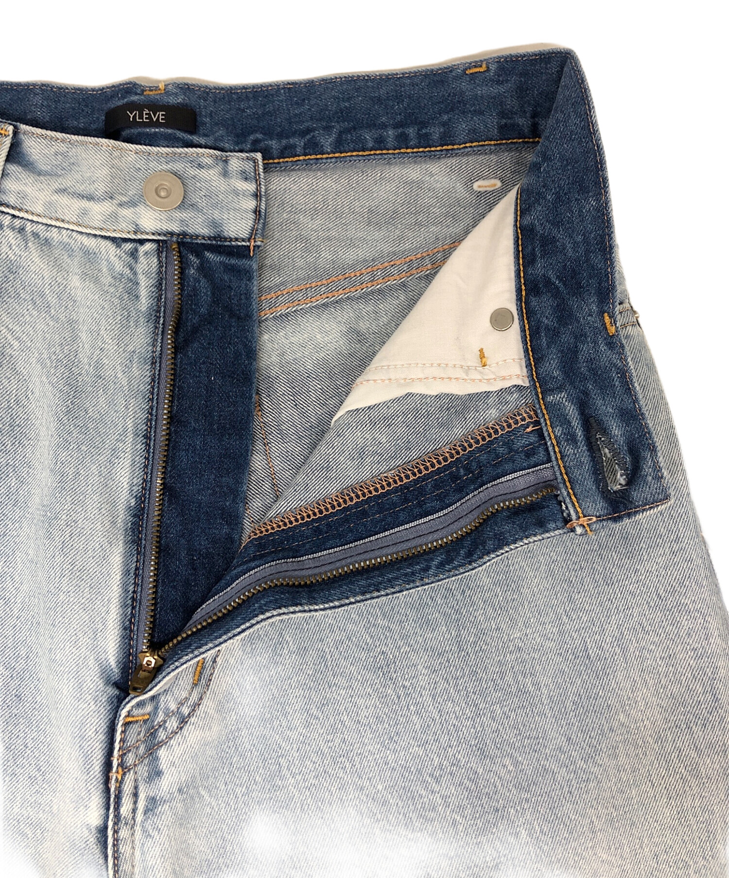 中古・古着通販】YLEVE (イレーヴ) 13.5oz DENIM BAGGY FADE 