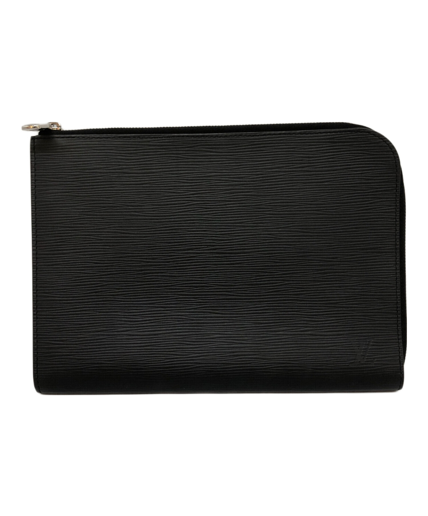 Louis Vuitton ブラック クラッチバッグ LOUIS VUITTON ブラック クラッチバッグ