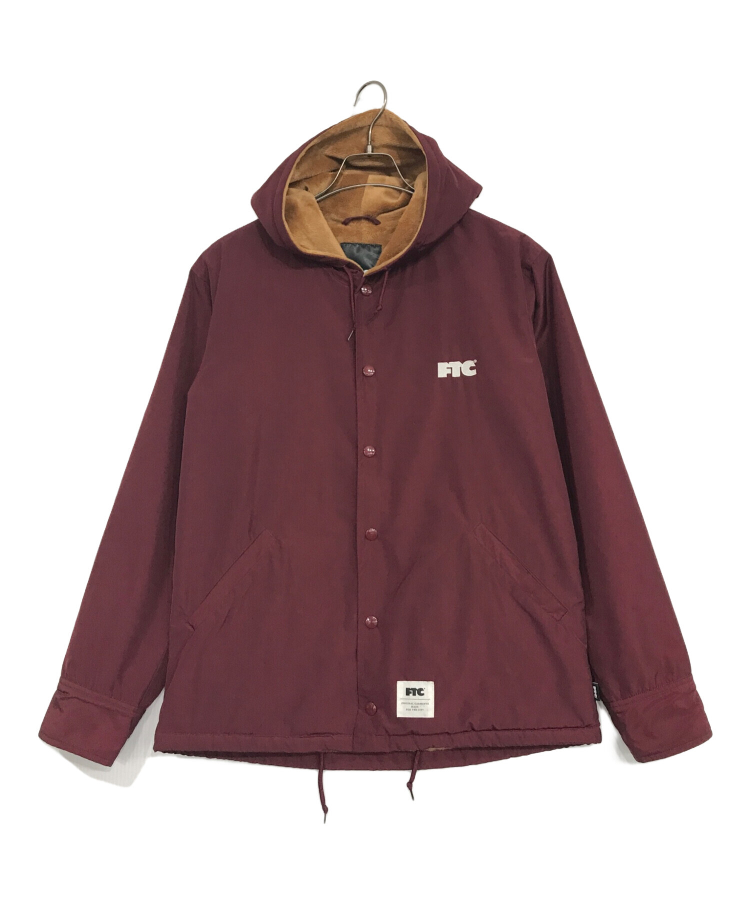 中古・古着通販】FTC (エフティーシー) フーディーコーチジャケット