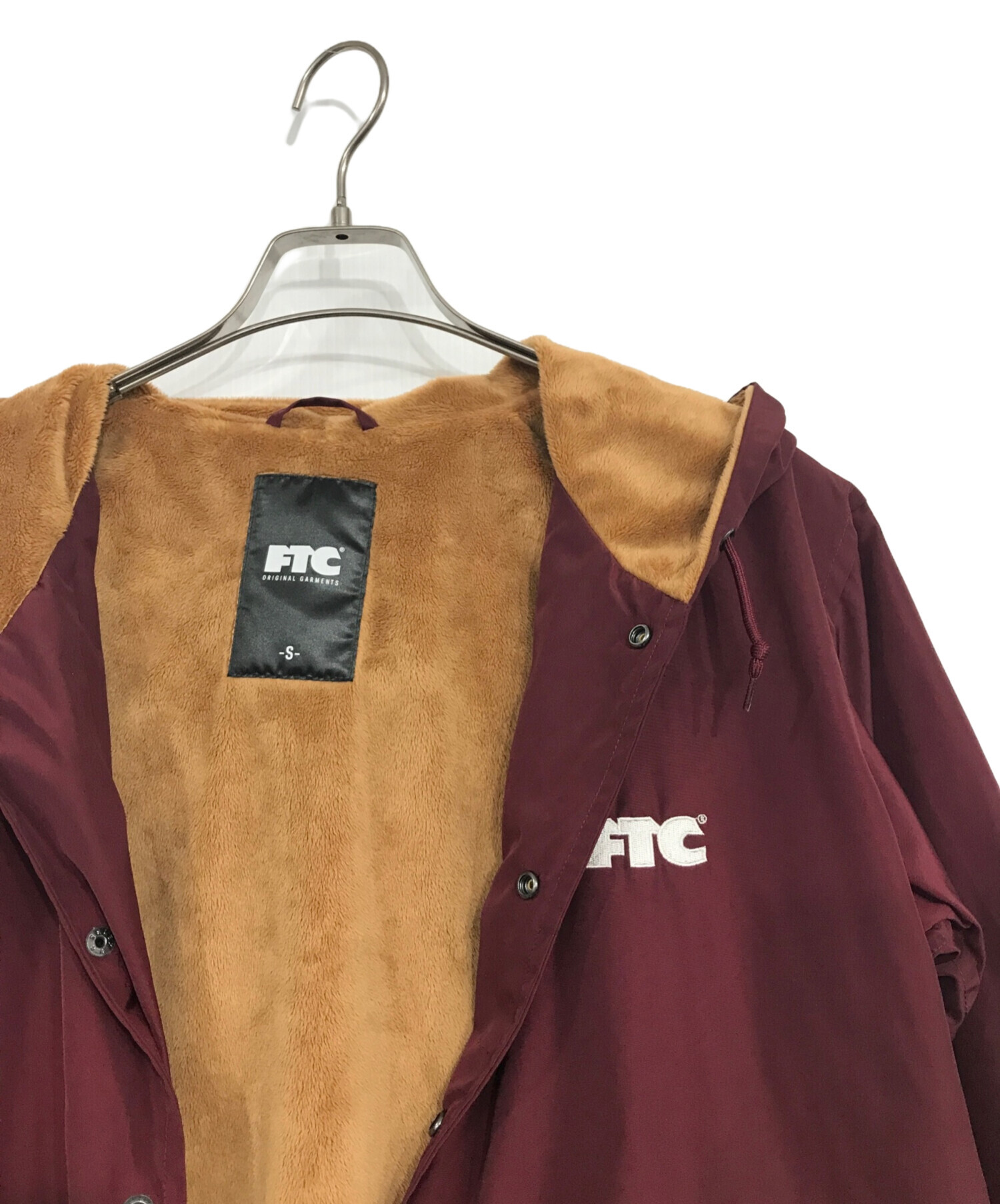 中古・古着通販】FTC (エフティーシー) フーディーコーチジャケット