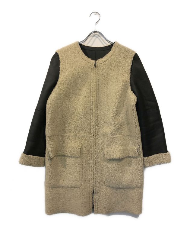 中古・古着通販】DES PRES (デ プレ) リバーシブル ムートンコート 