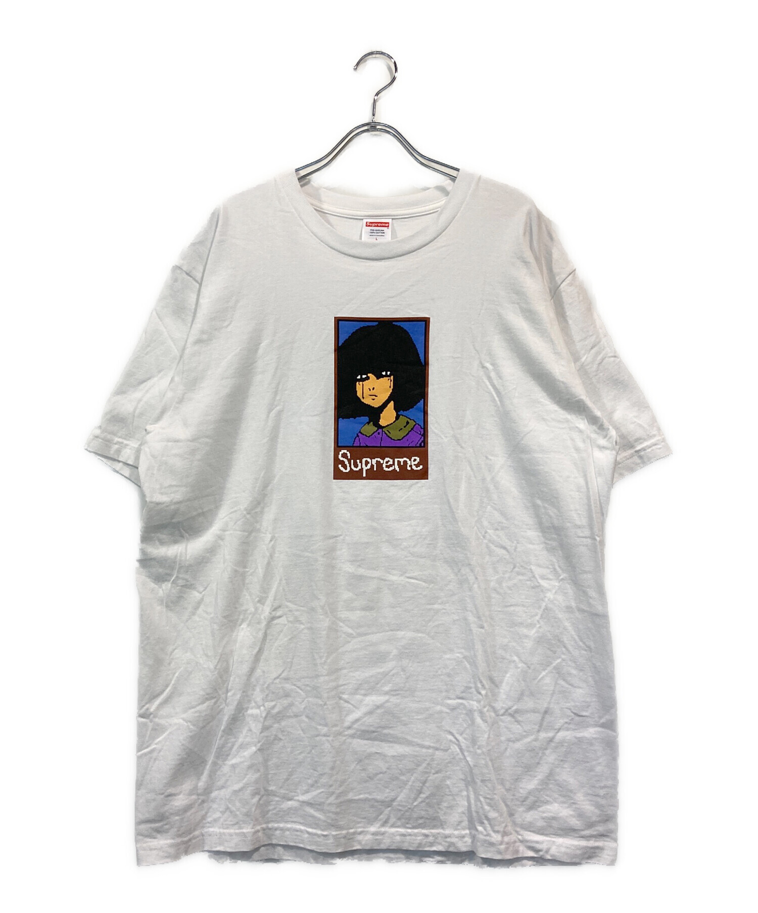 中古・古着通販】SUPREME (シュプリーム) emo tee ホワイト サイズ:L 