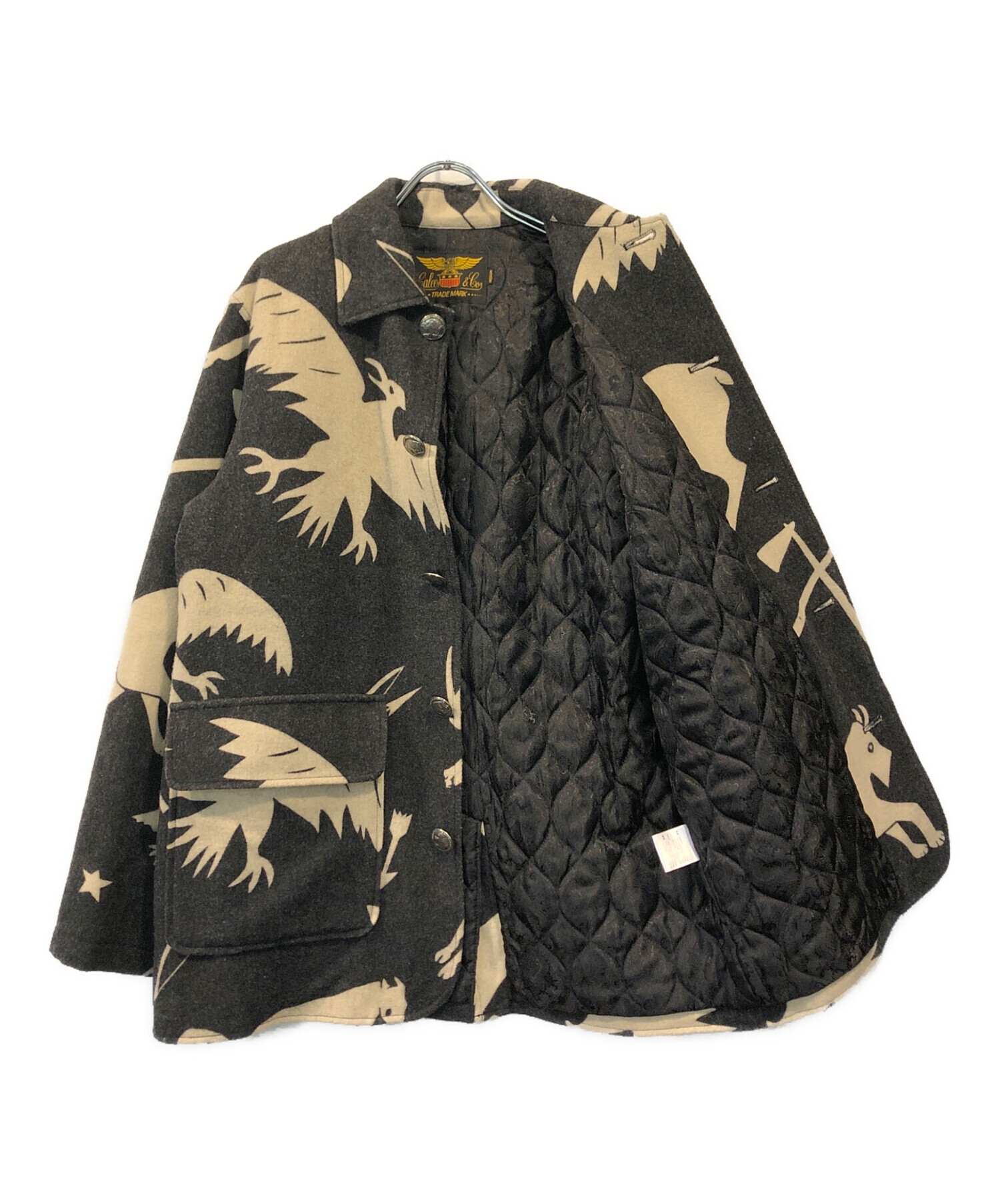 中古・古着通販】CALEE (キャリー) コンチョボタンメルトンジャケット